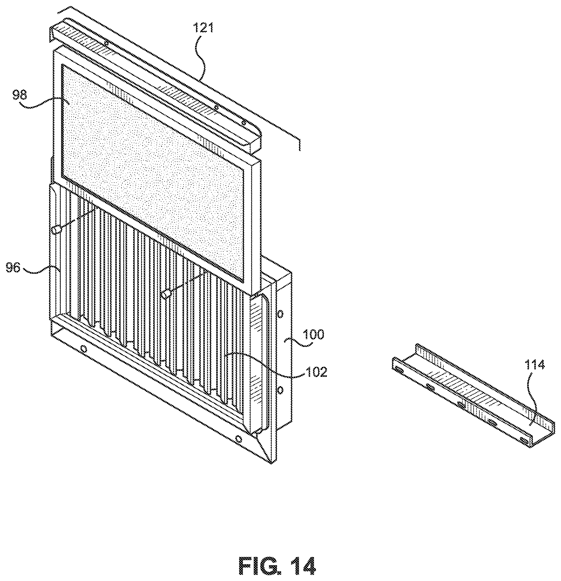Patent US12611910 Figure 12 – Exhaust system for use in kitchen applications
