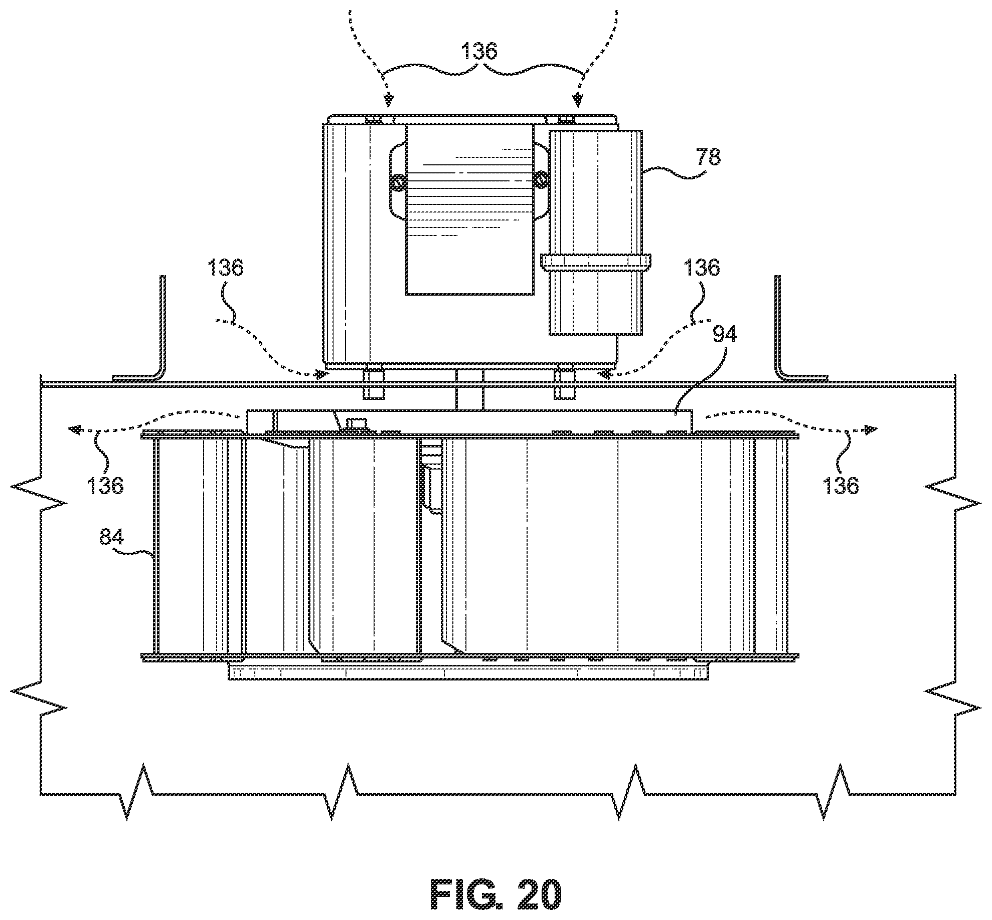 Patent US12611910 Figure 17 – Exhaust system for use in kitchen applications