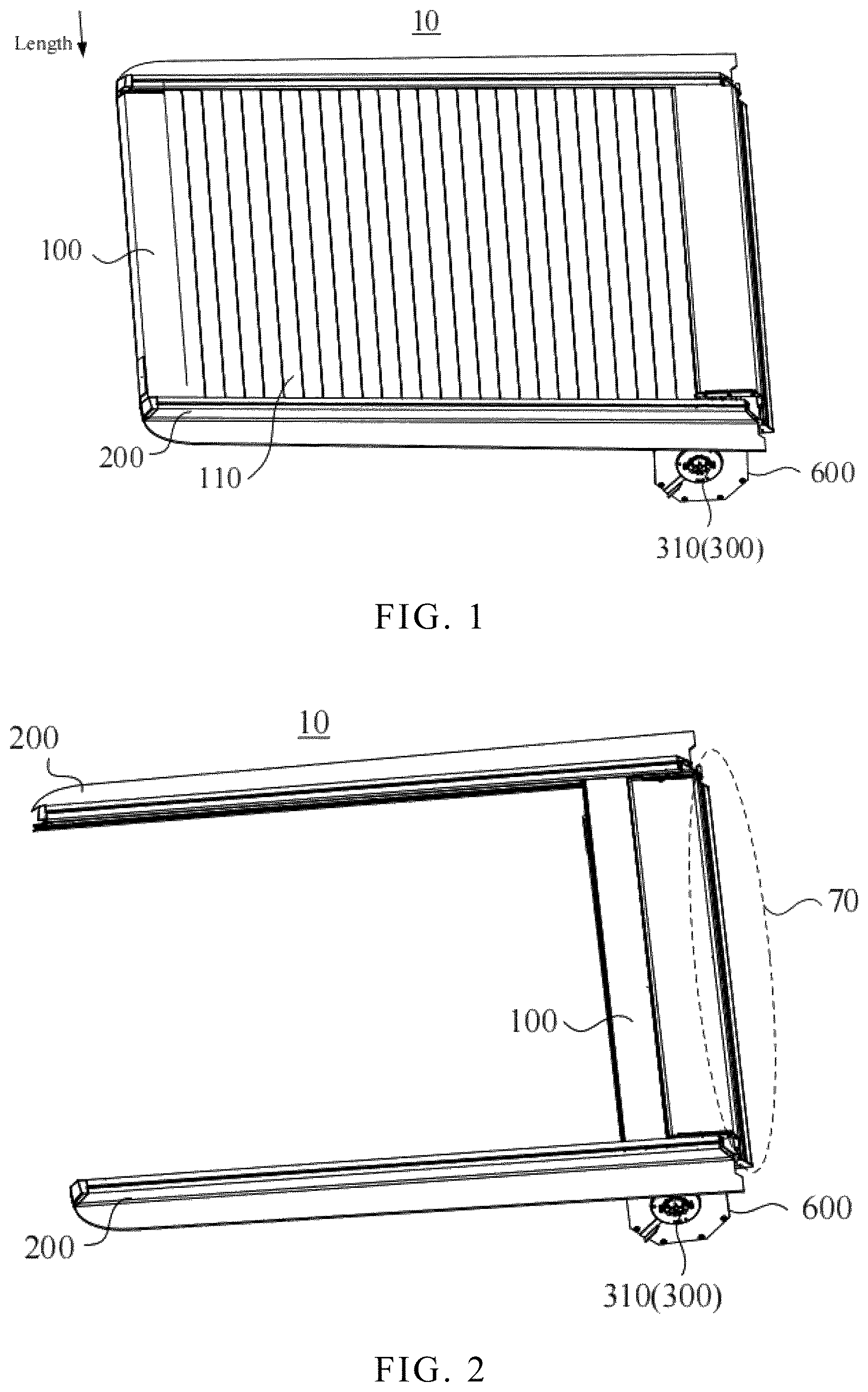 Patent US12611917 Figure 1 – Roller shutter cover