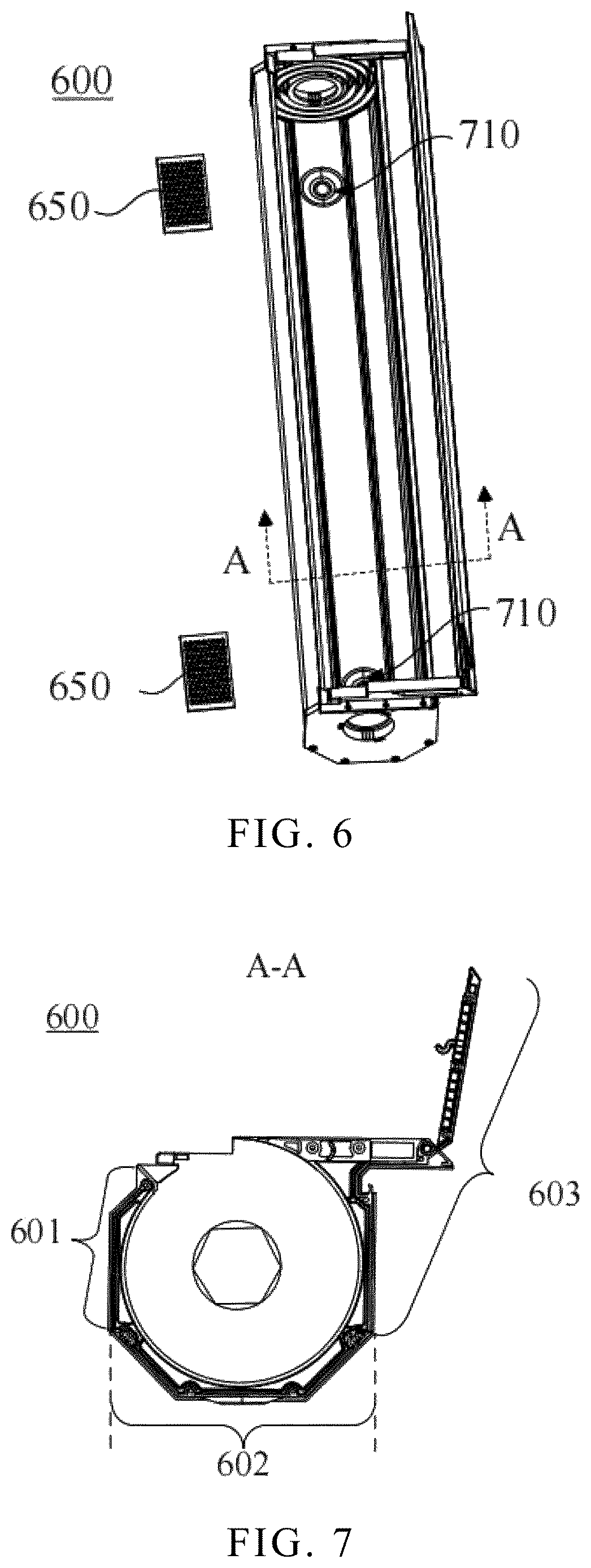 Patent US12611917 Figure 4 – Roller shutter cover