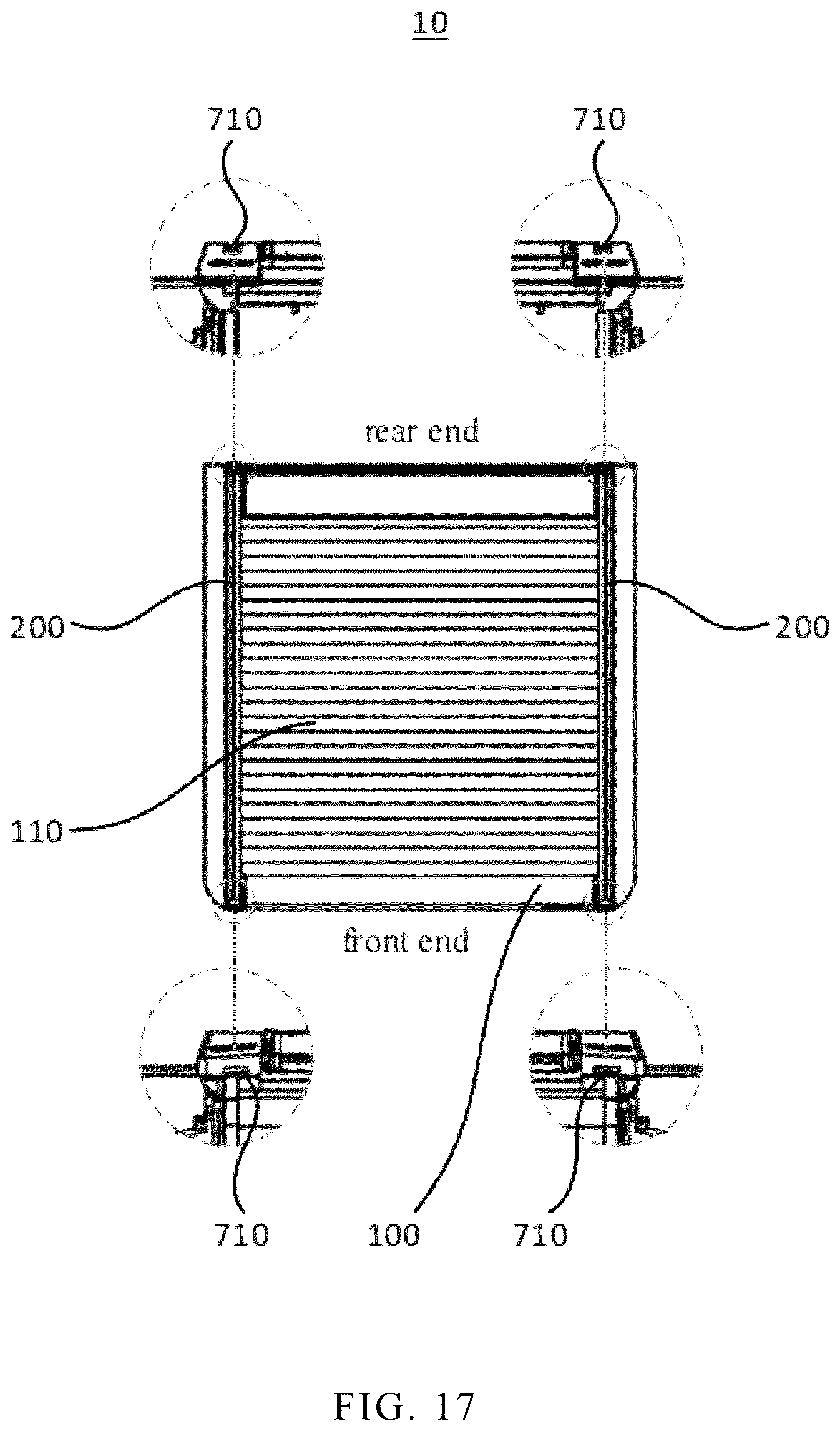 Patent US12611917 Figure 10 – Roller shutter cover