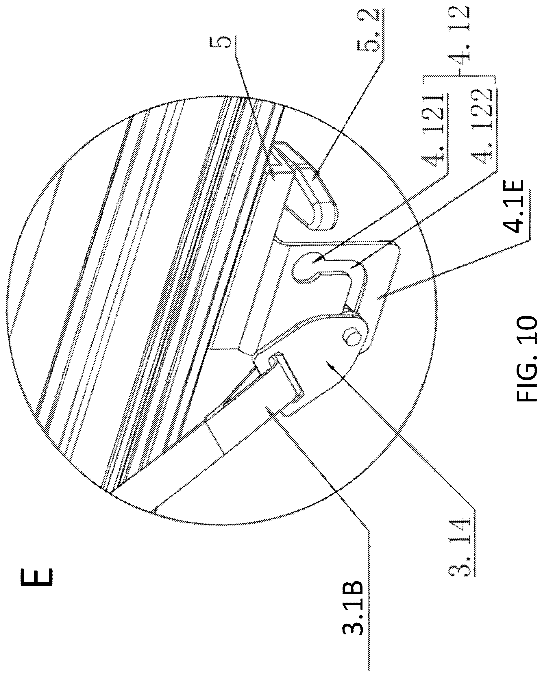 Patent US12611918 Figure 10 – Folding and fixing structure