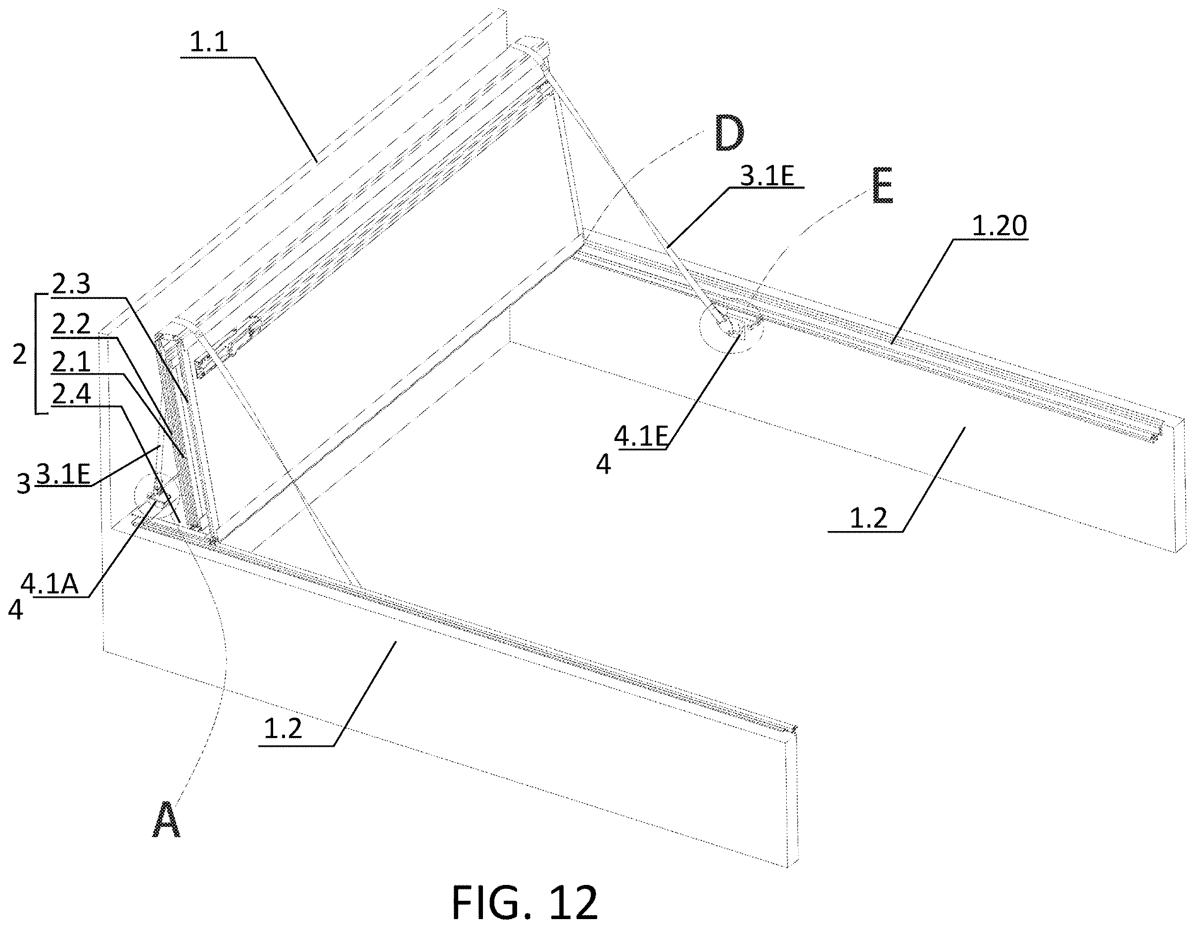 Patent US12611918 Figure 12 – Folding and fixing structure