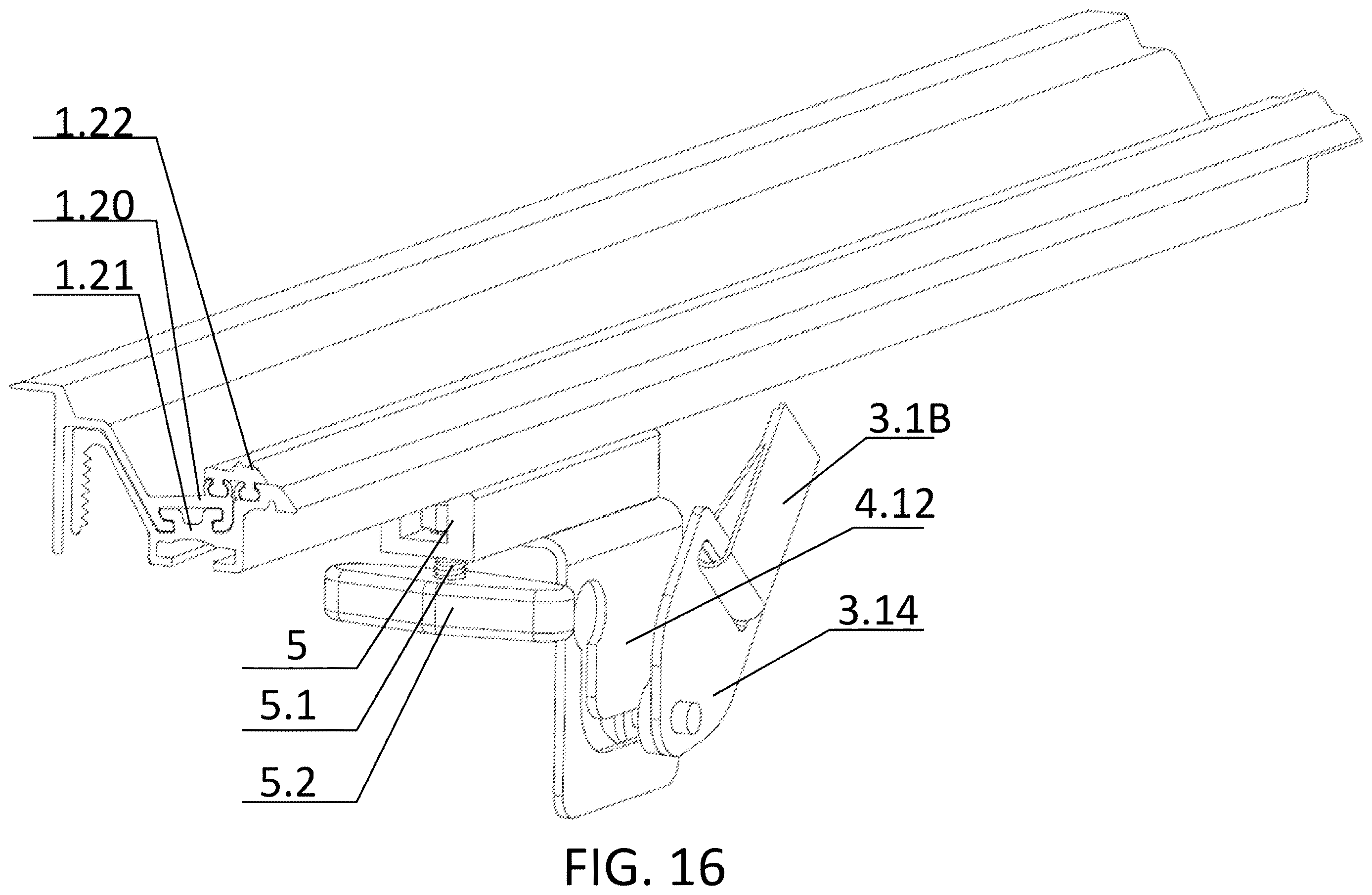 Patent US12611918 Figure 16 – Folding and fixing structure