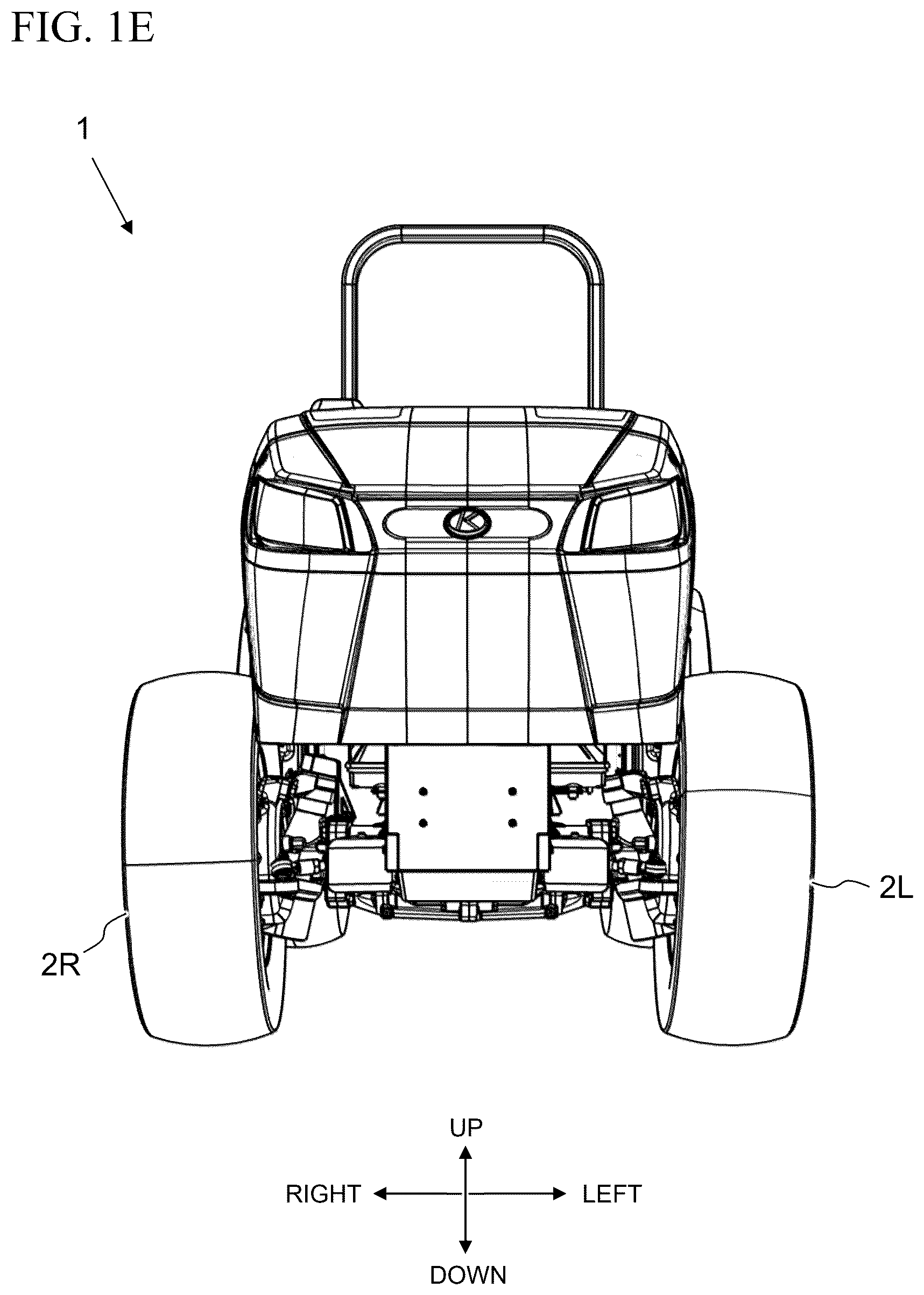 Patent US12611920 Figure 5 – Electric work vehicle