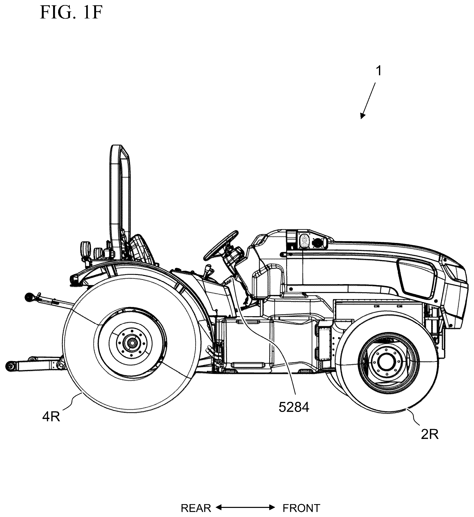 Patent US12611920 Figure 6 – Electric work vehicle