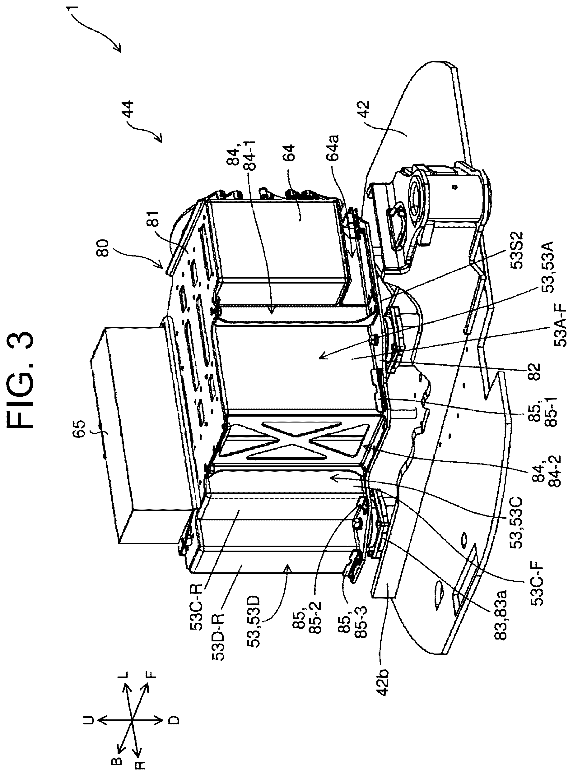 Patent US12611921 Figure 3 – Electric work machine