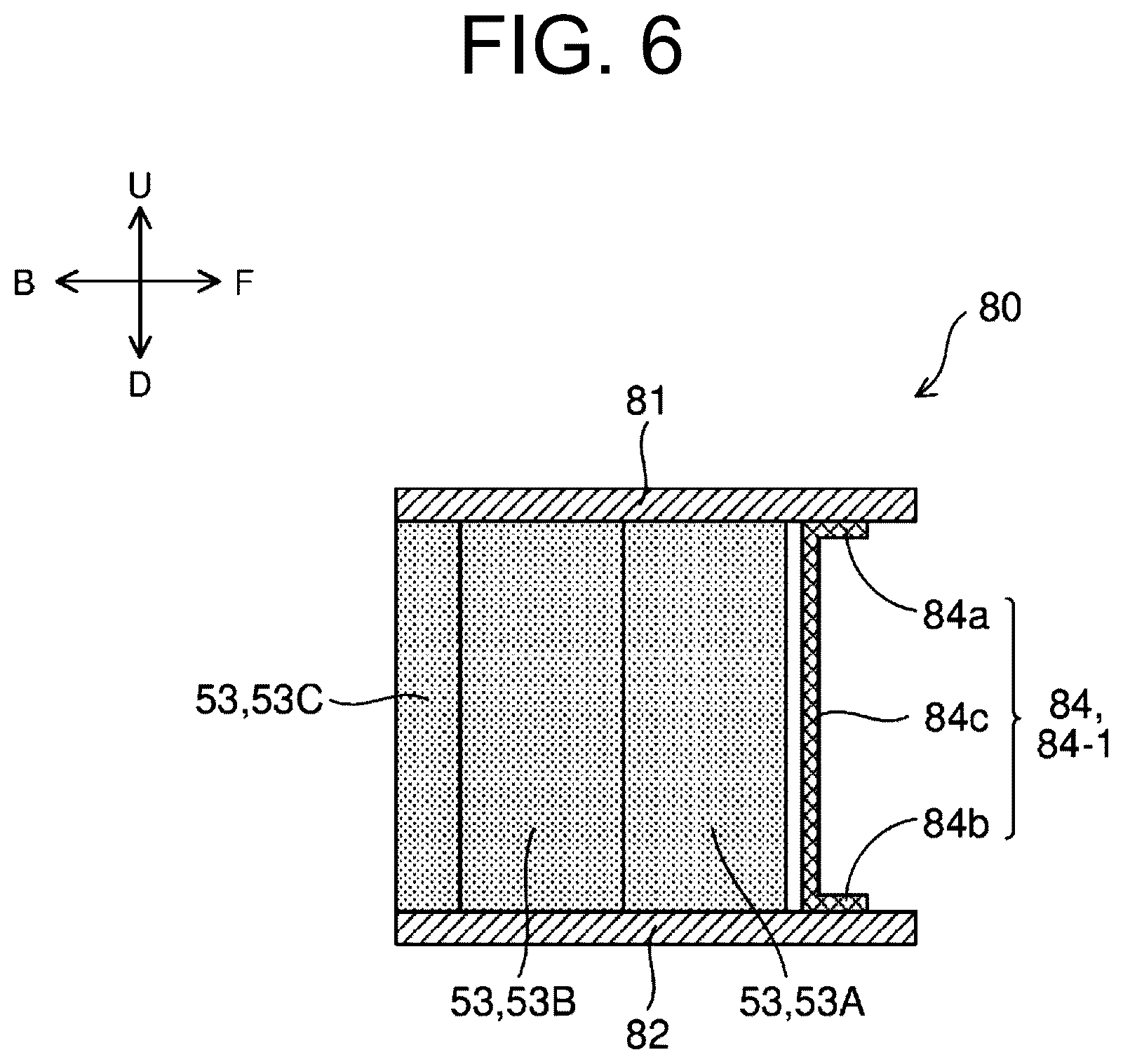 Patent US12611921 Figure 6 – Electric work machine