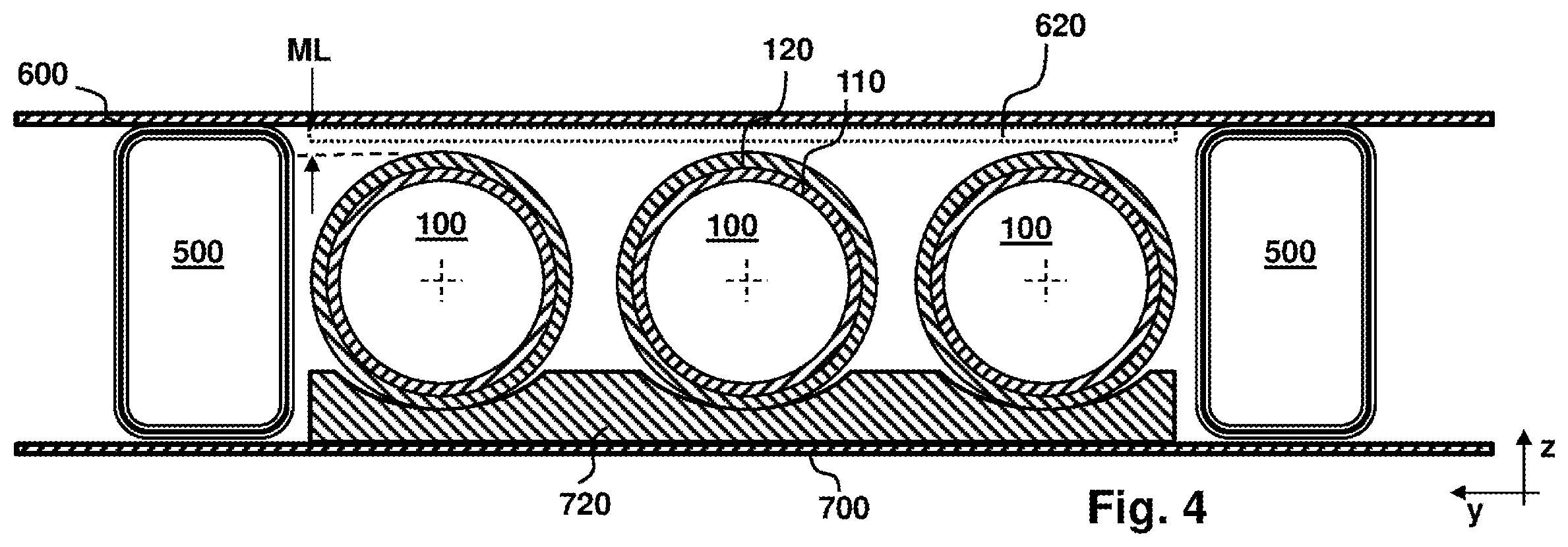 Patent US12611925 Figure 3 – Pressure container system having a load-distributing base layer