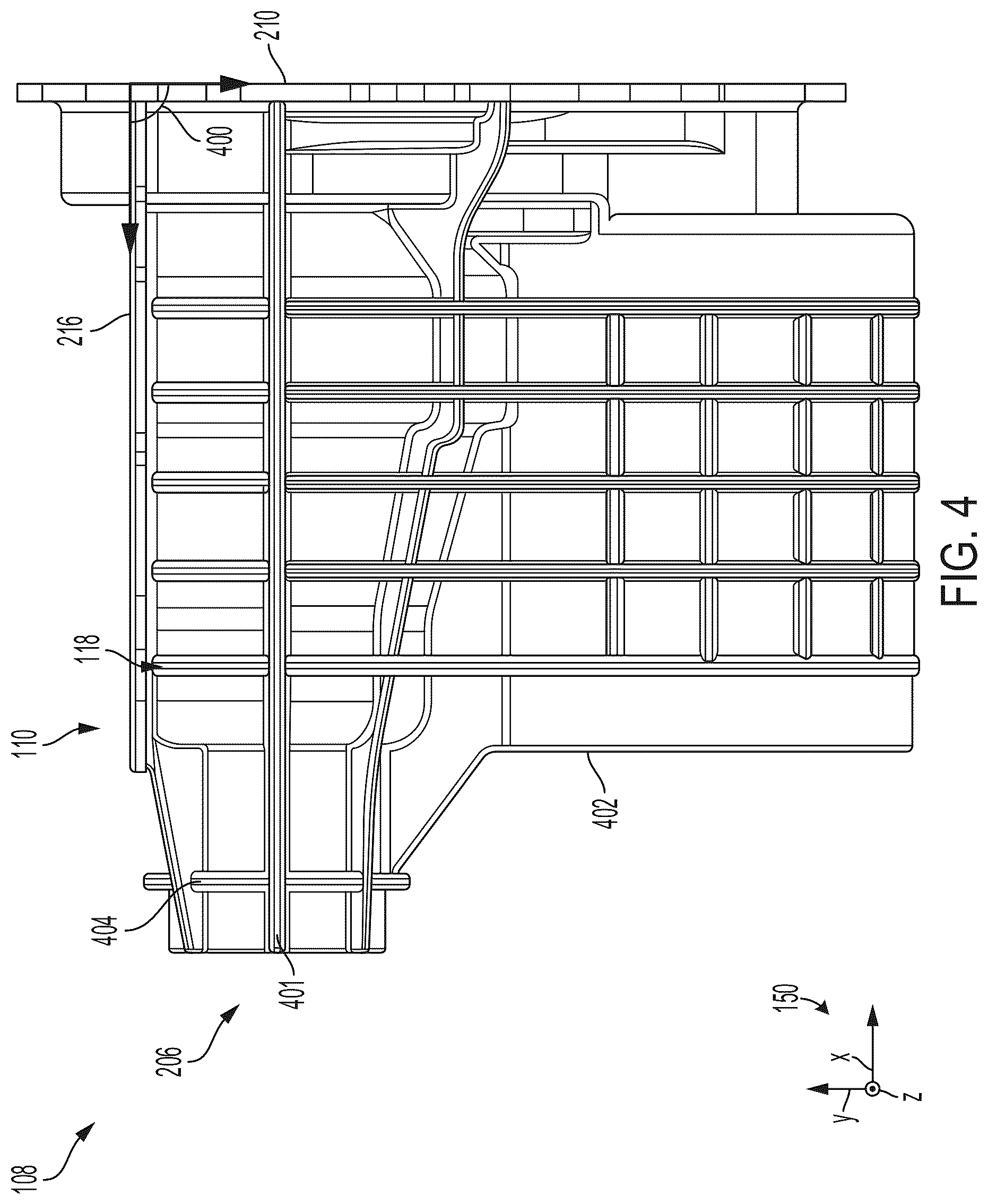 Patent US12611926 Figure 4 – Electric drive axle in a vehicle
