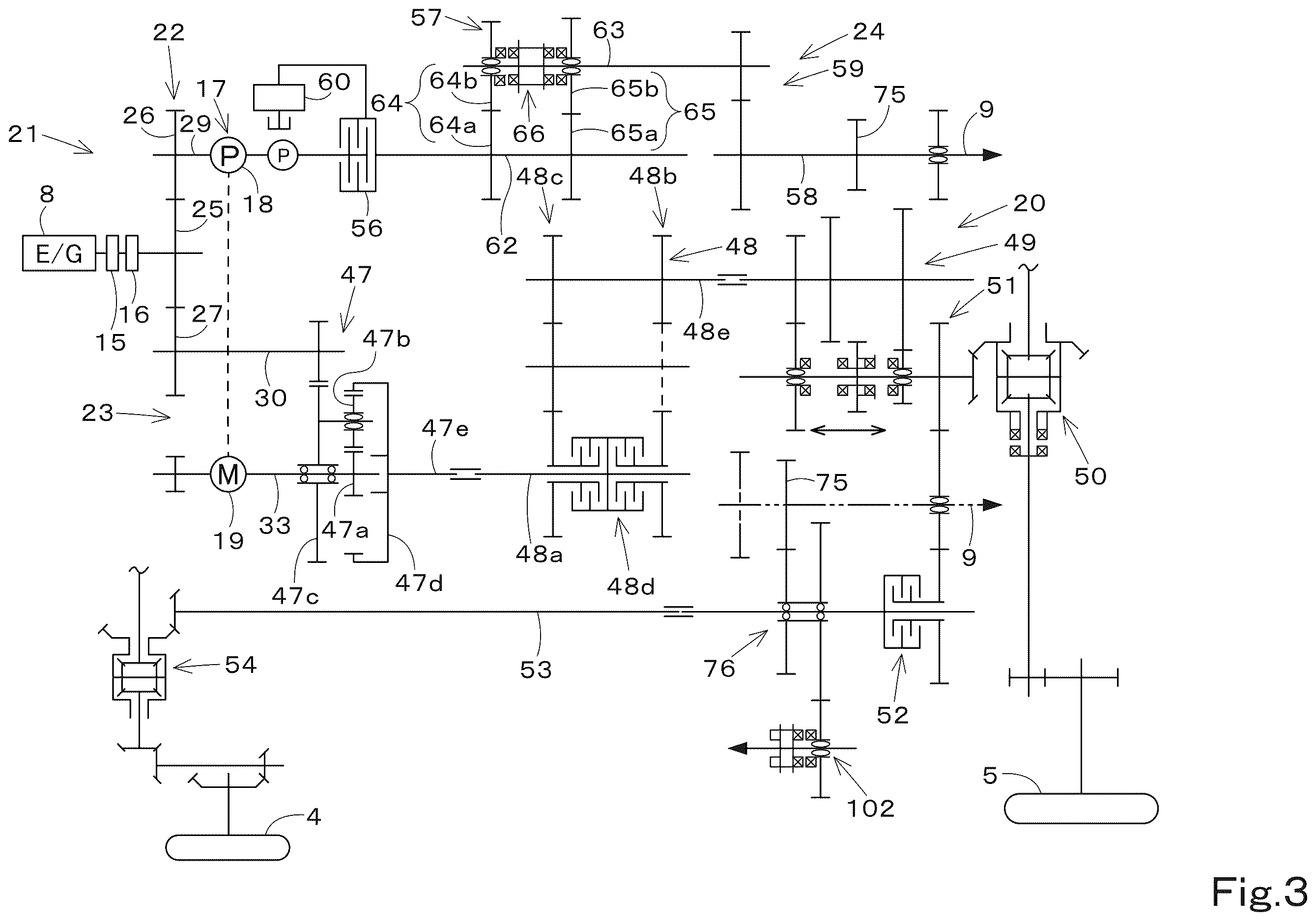 Patent US12611928 Figure 3 – Working vehicle