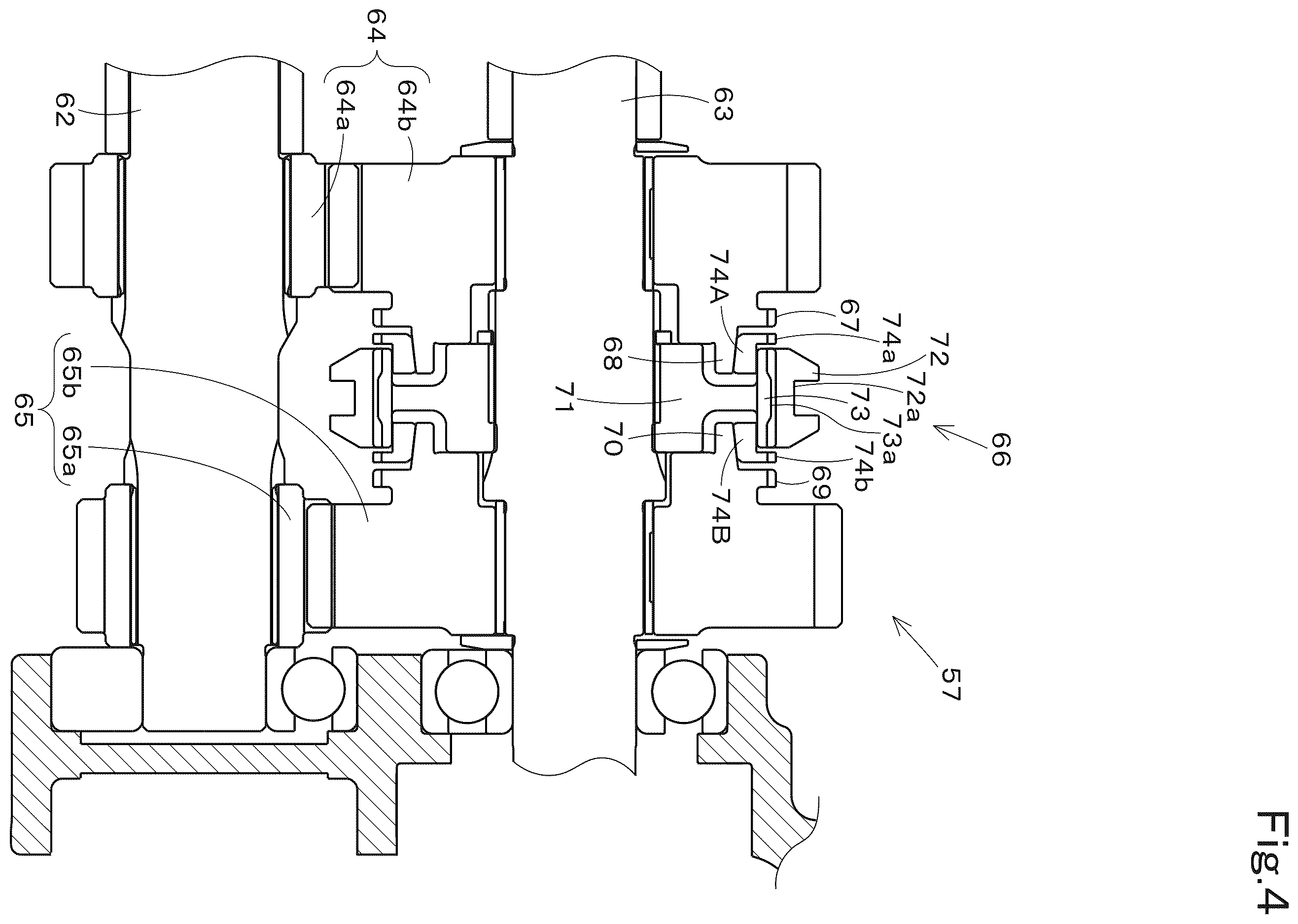 Patent US12611928 Figure 4 – Working vehicle