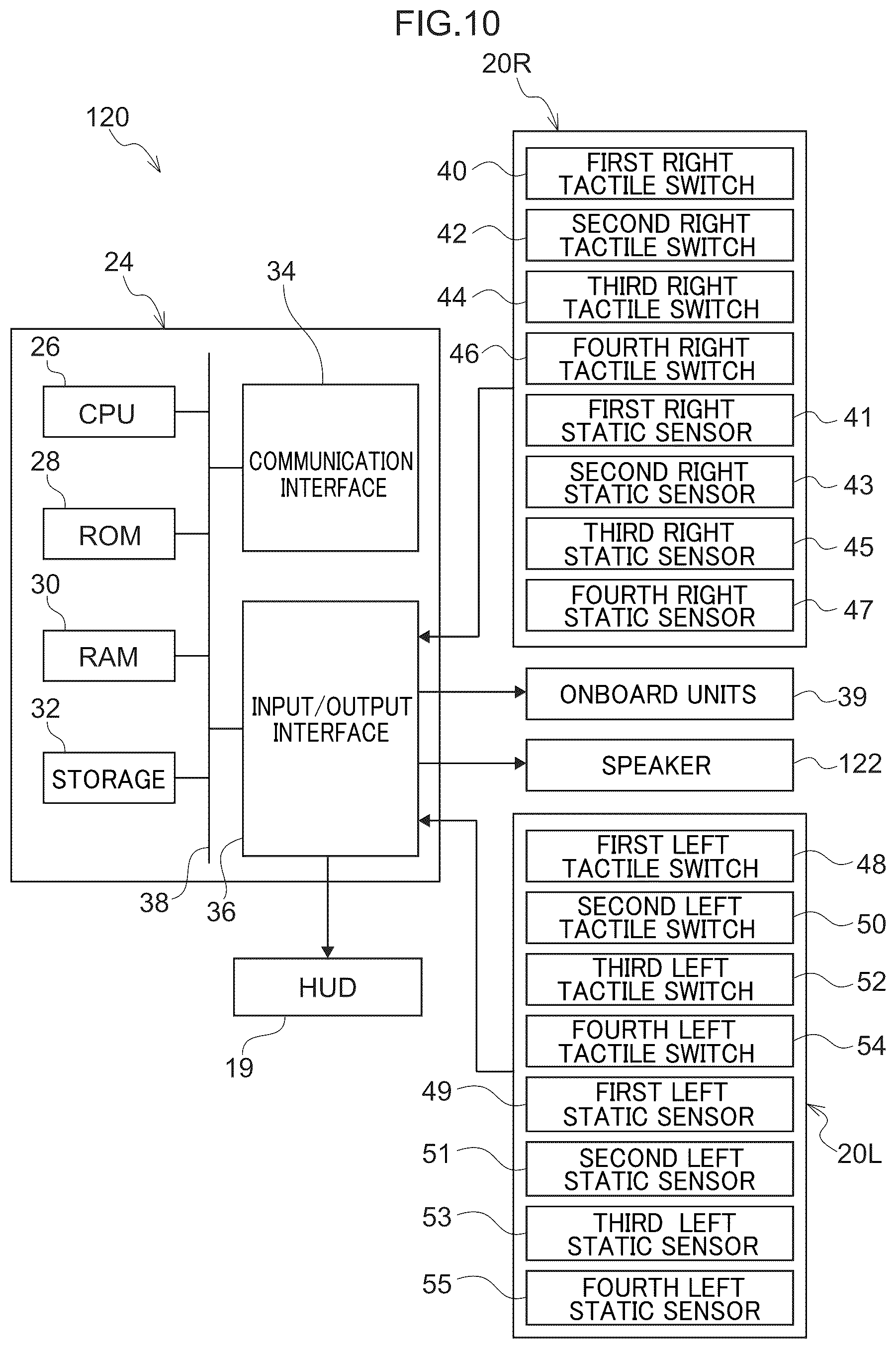 Patent US12611929 Figure 11 – Vehicle input device, vehicle input method, and non-transitory storage medium stored with vehicle input program