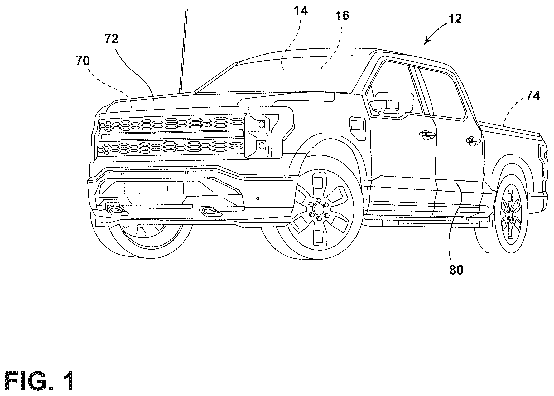 Patent US12611933 Figure 1 – Removable and dockable display