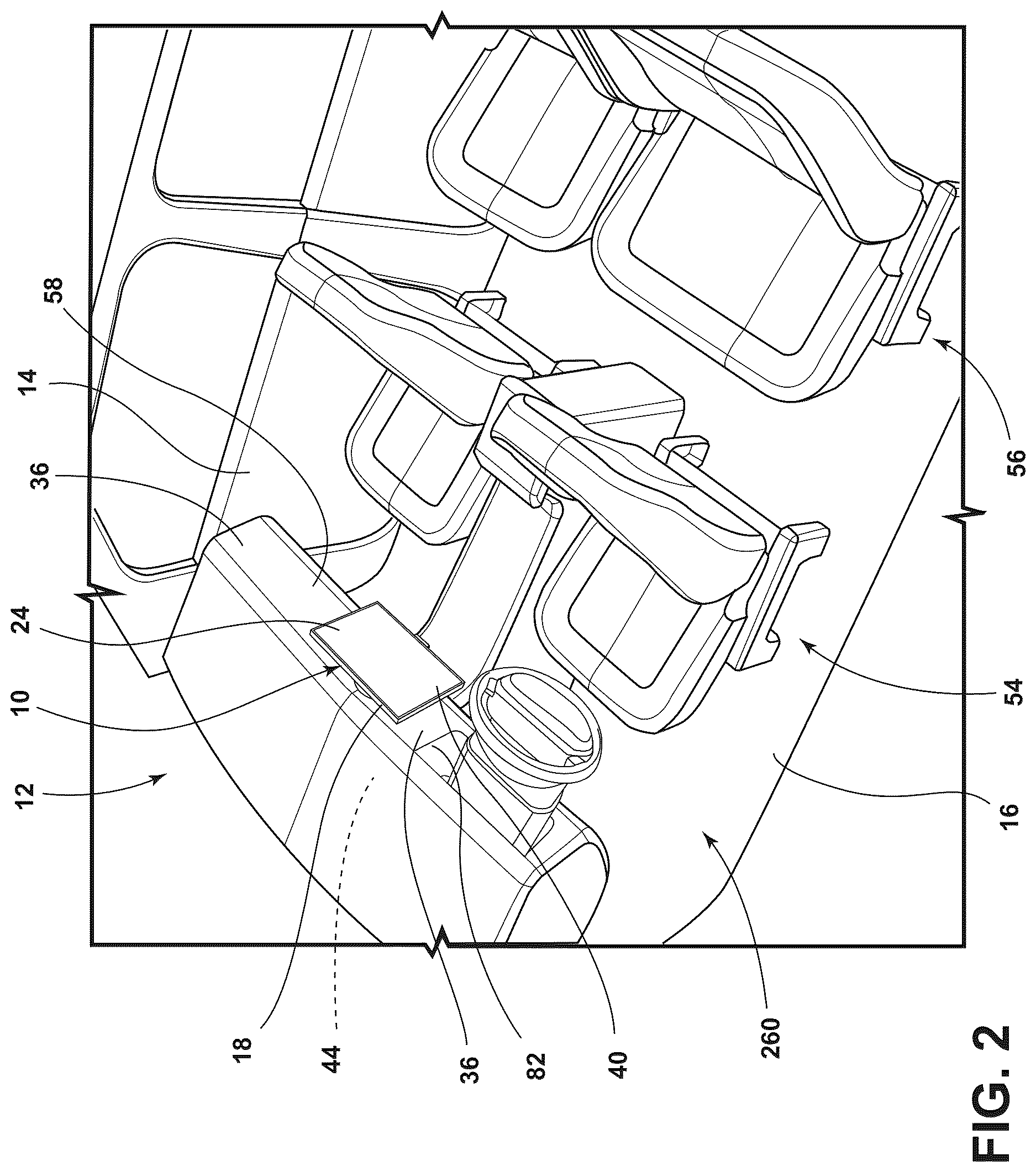 Patent US12611933 Figure 2 – Removable and dockable display