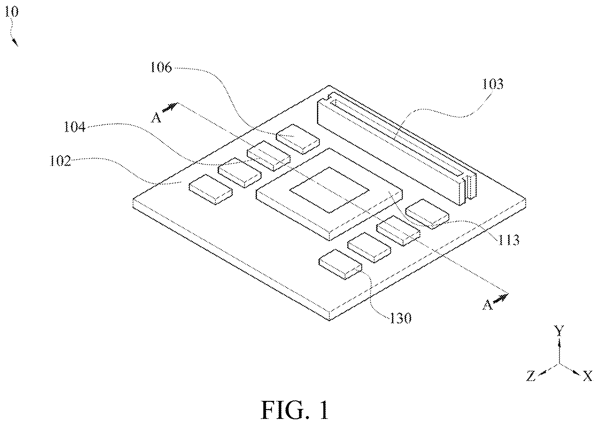 Patent US12611934 — Vehicle electronic device, method for protecting vehicle electronic device and non-transitory computer-readable storage medium — Figure 1
