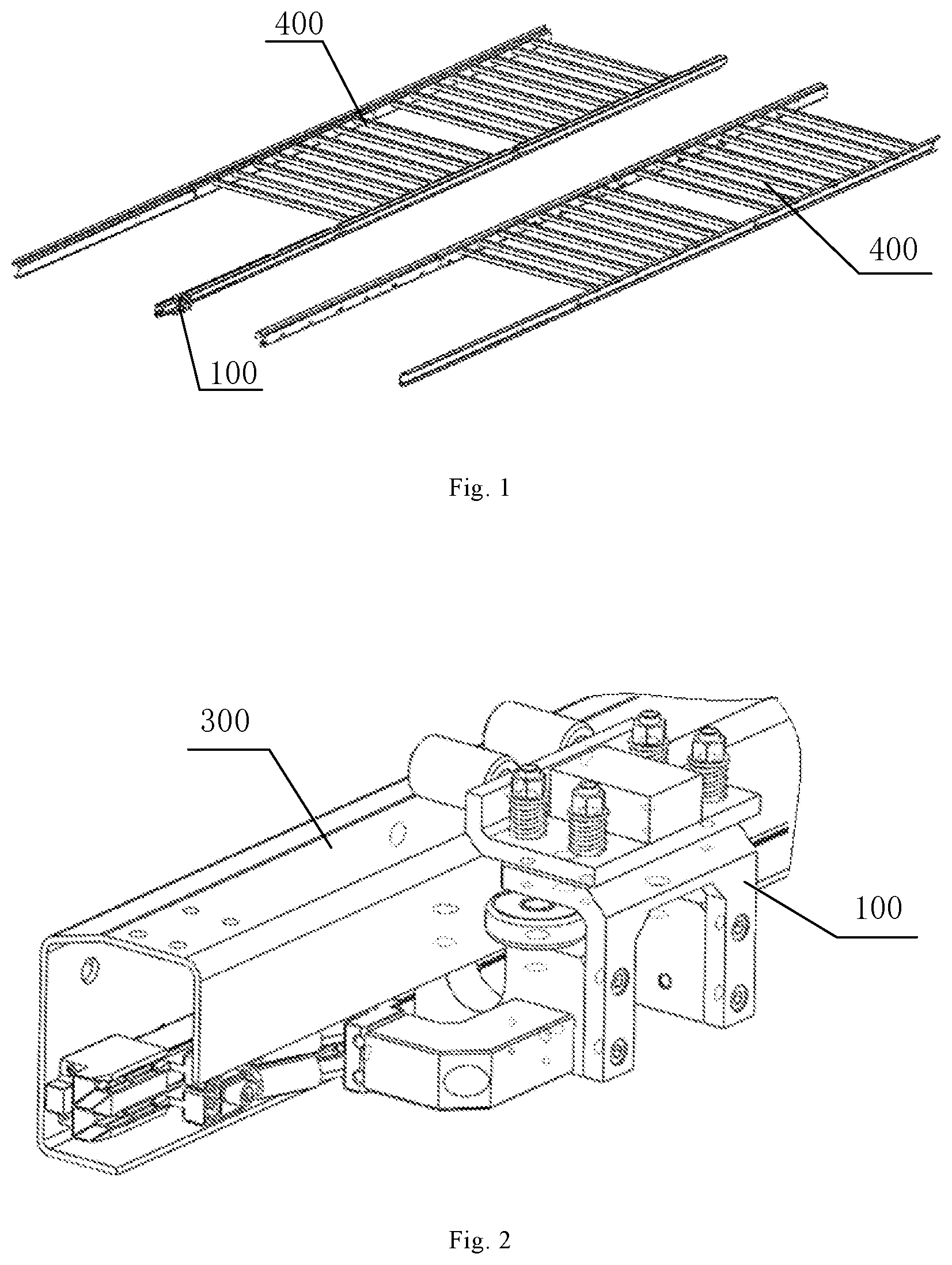 Patent US12611936 — Trolley wire detection device and trolley wire detection system — Figure 1
