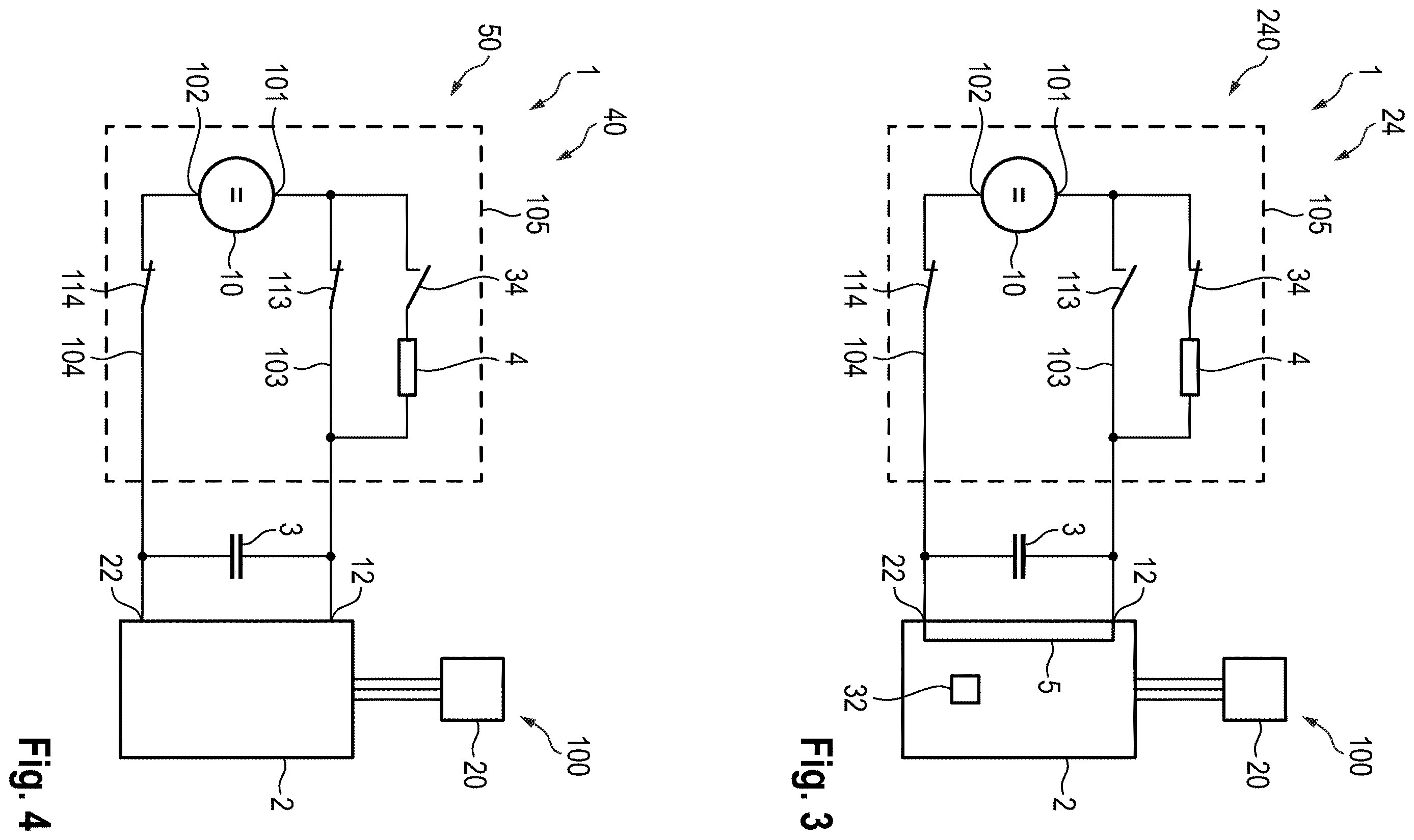 Patent US12611947 Figure 2 – Switching arrangement for a motor vehicle and motor vehicle driven at least partially electrically