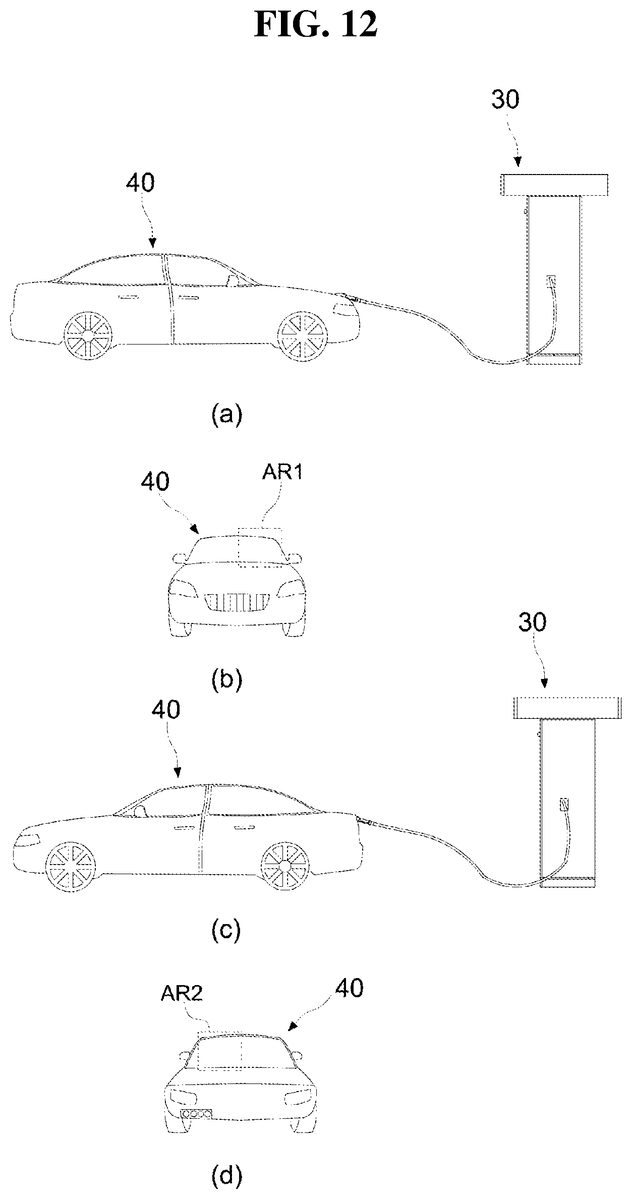 Patent US12611949 Figure 11 – Charging system and method for electric vehicle