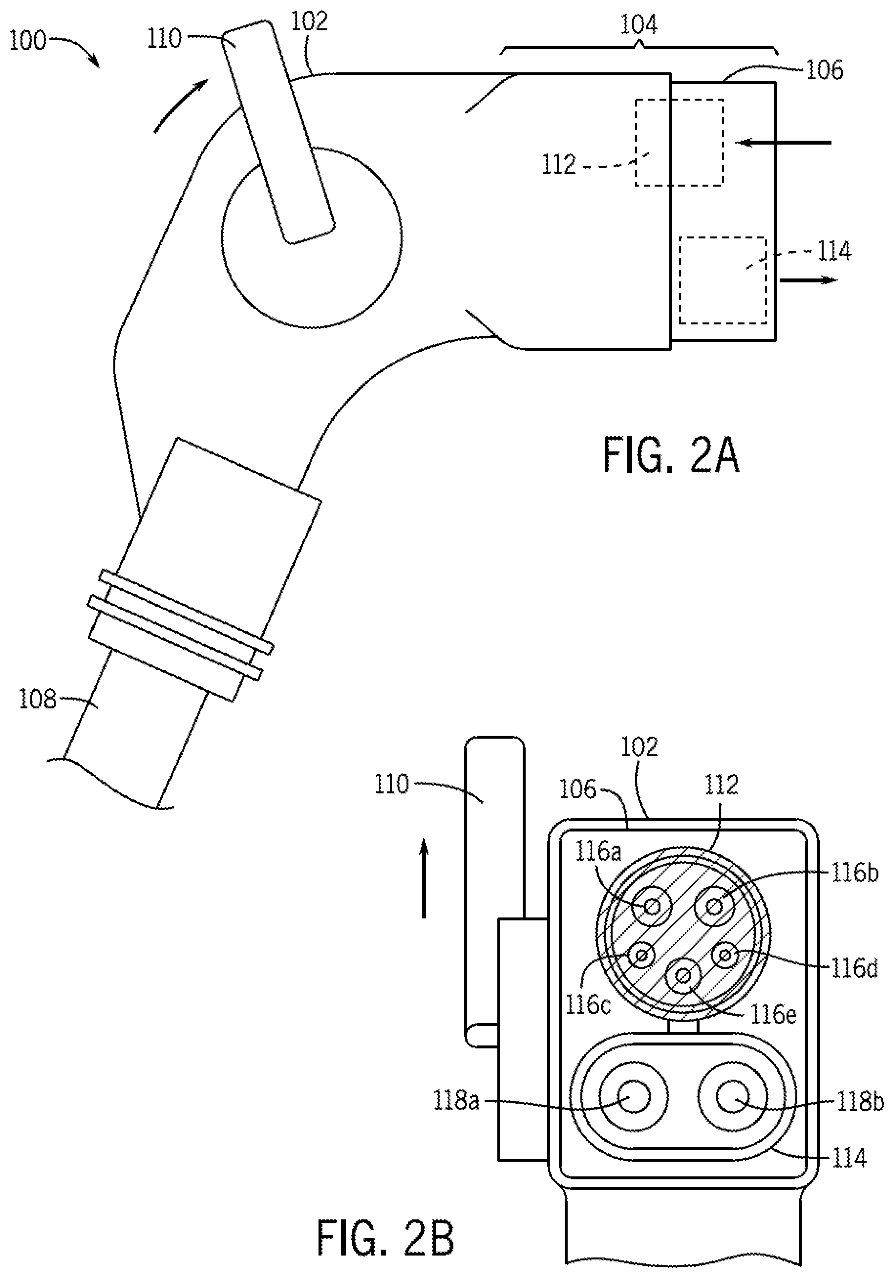 Patent US12611950 Figure 2 – Electric vehicle supply equipment hybrid adapter handle