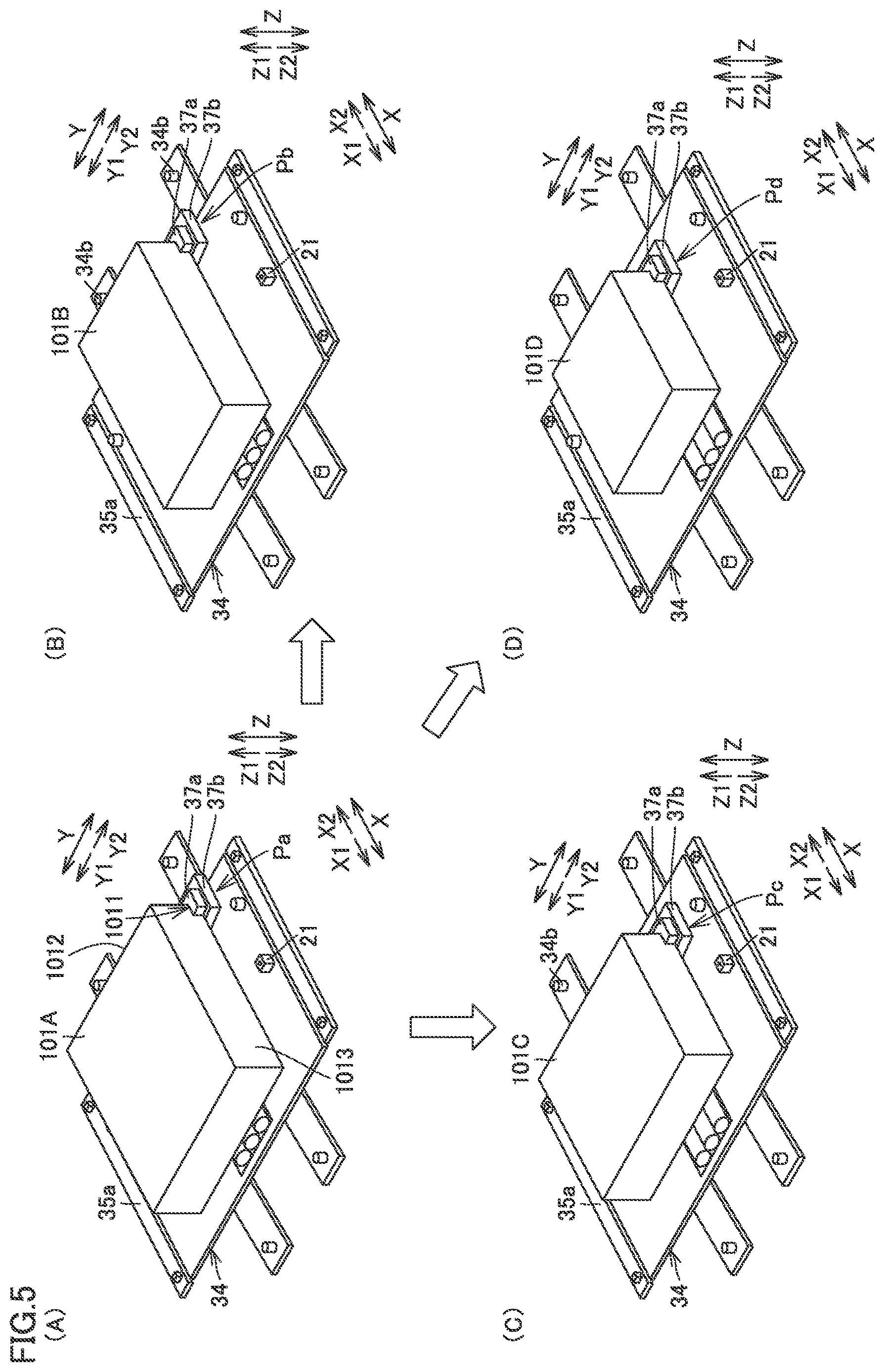 Patent US12611951 Figure 4 – Battery replacement apparatus