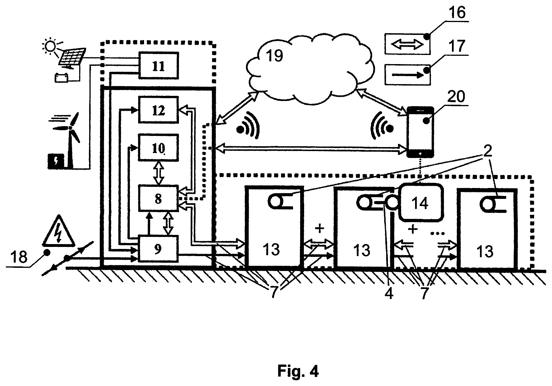 Patent US12611958 Figure 3 – Method of parking and charging the vehicle