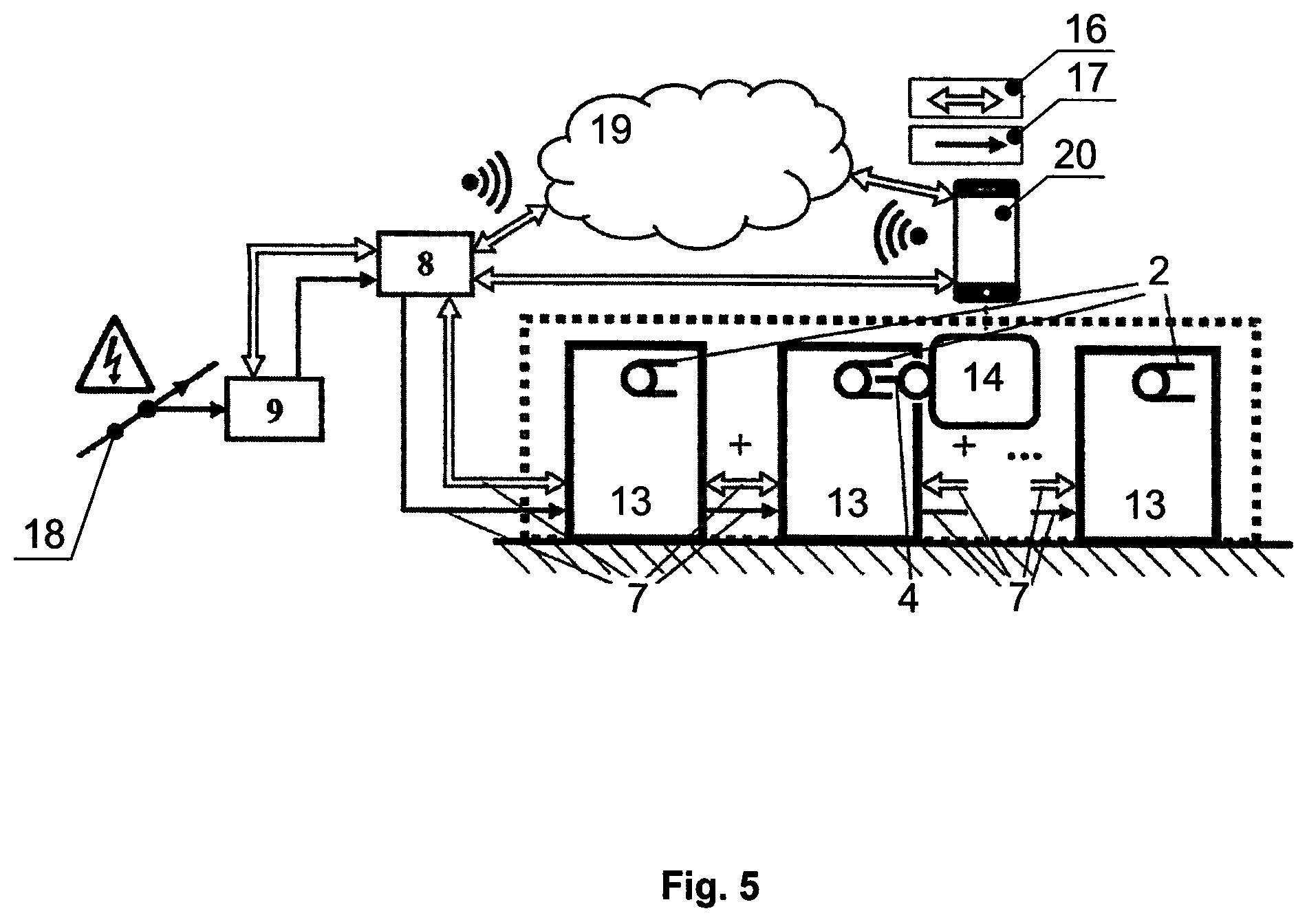 Patent US12611958 Figure 4 – Method of parking and charging the vehicle