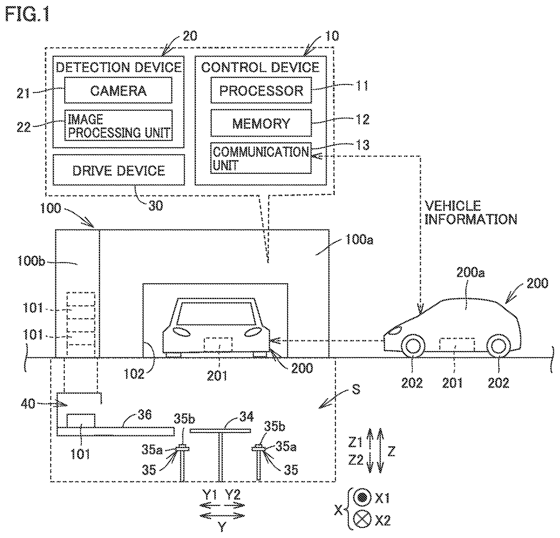 Patent US12611960 Figure 1 – Electrically powered vehicle