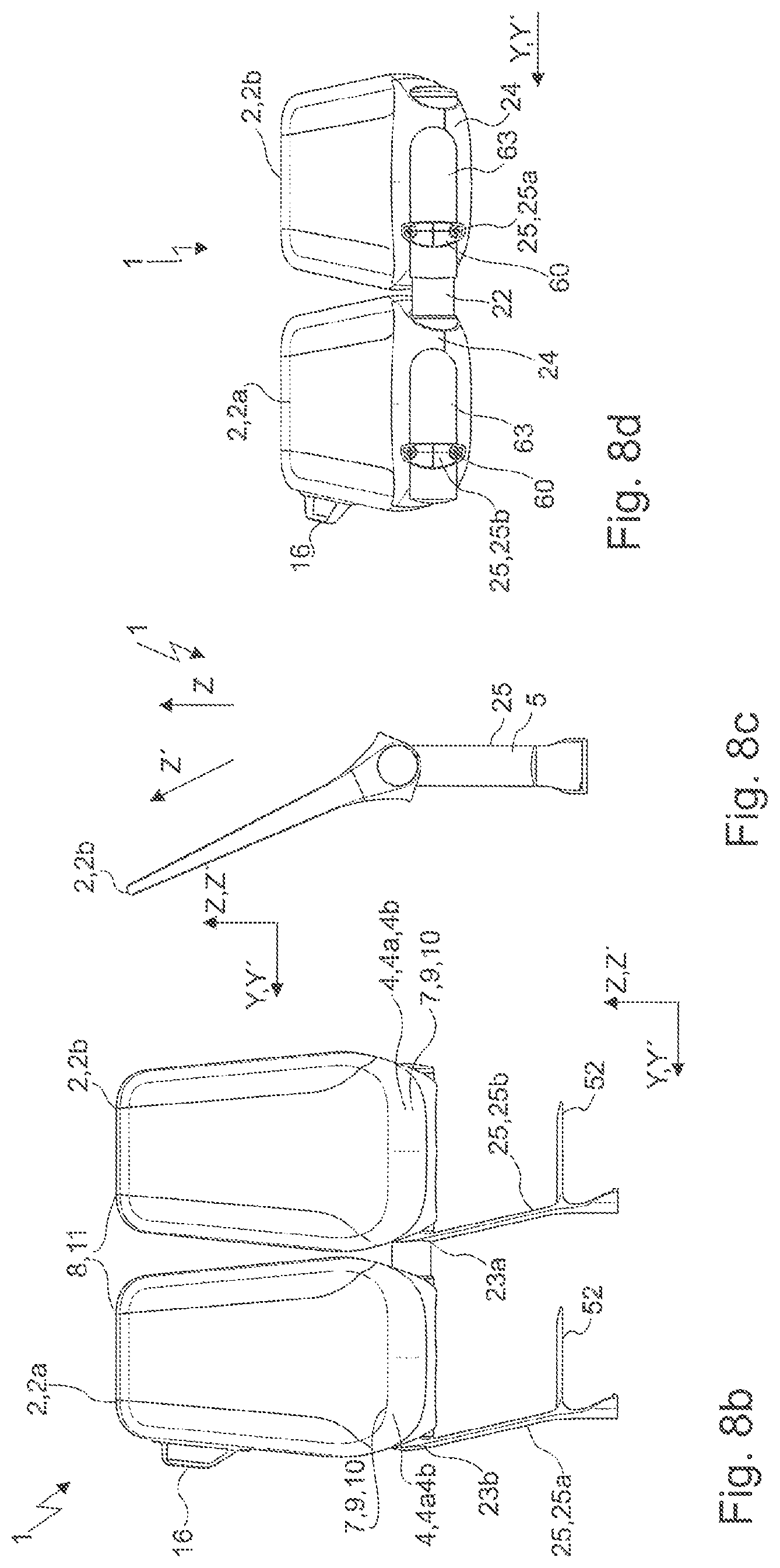 Patent US12611969 Figure 7 – Seat arrangement for a means of transport