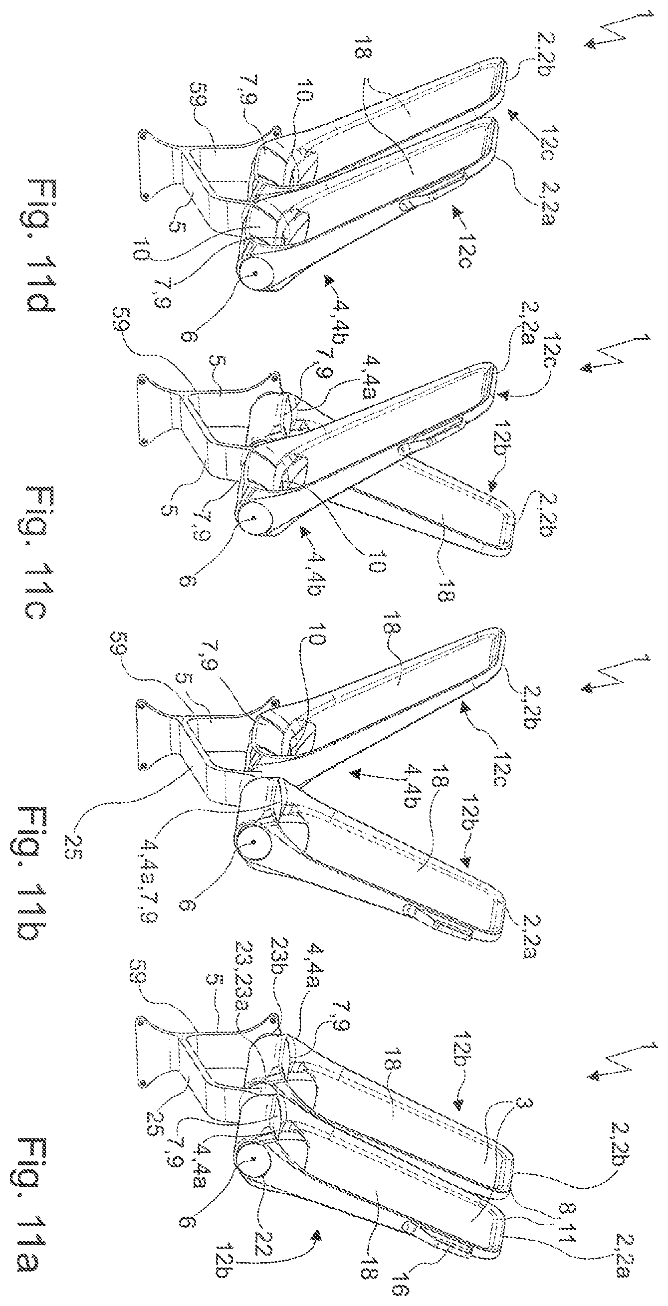 Patent US12611969 Figure 10 – Seat arrangement for a means of transport