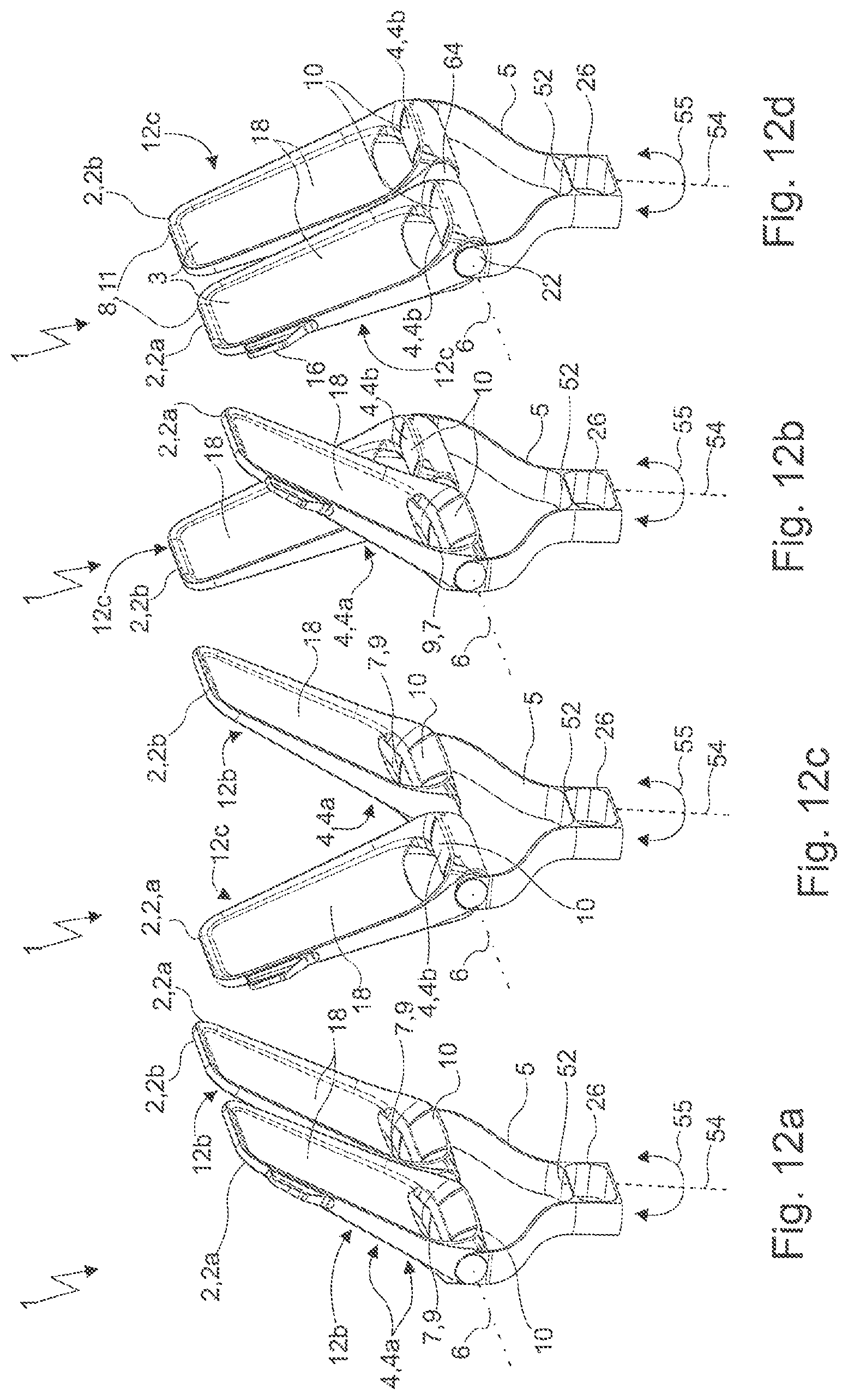 Patent US12611969 Figure 11 – Seat arrangement for a means of transport