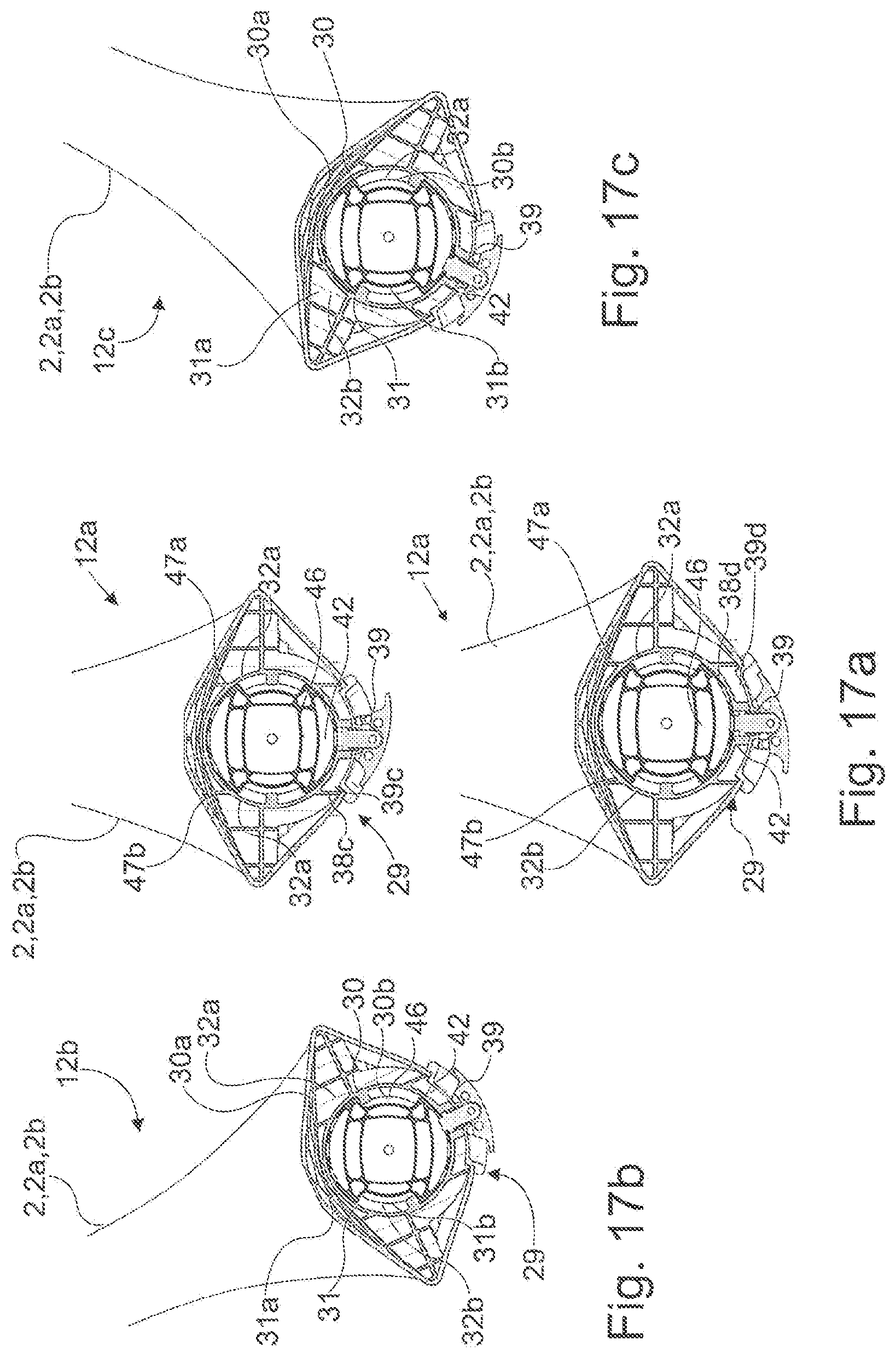 Patent US12611969 Figure 16 – Seat arrangement for a means of transport