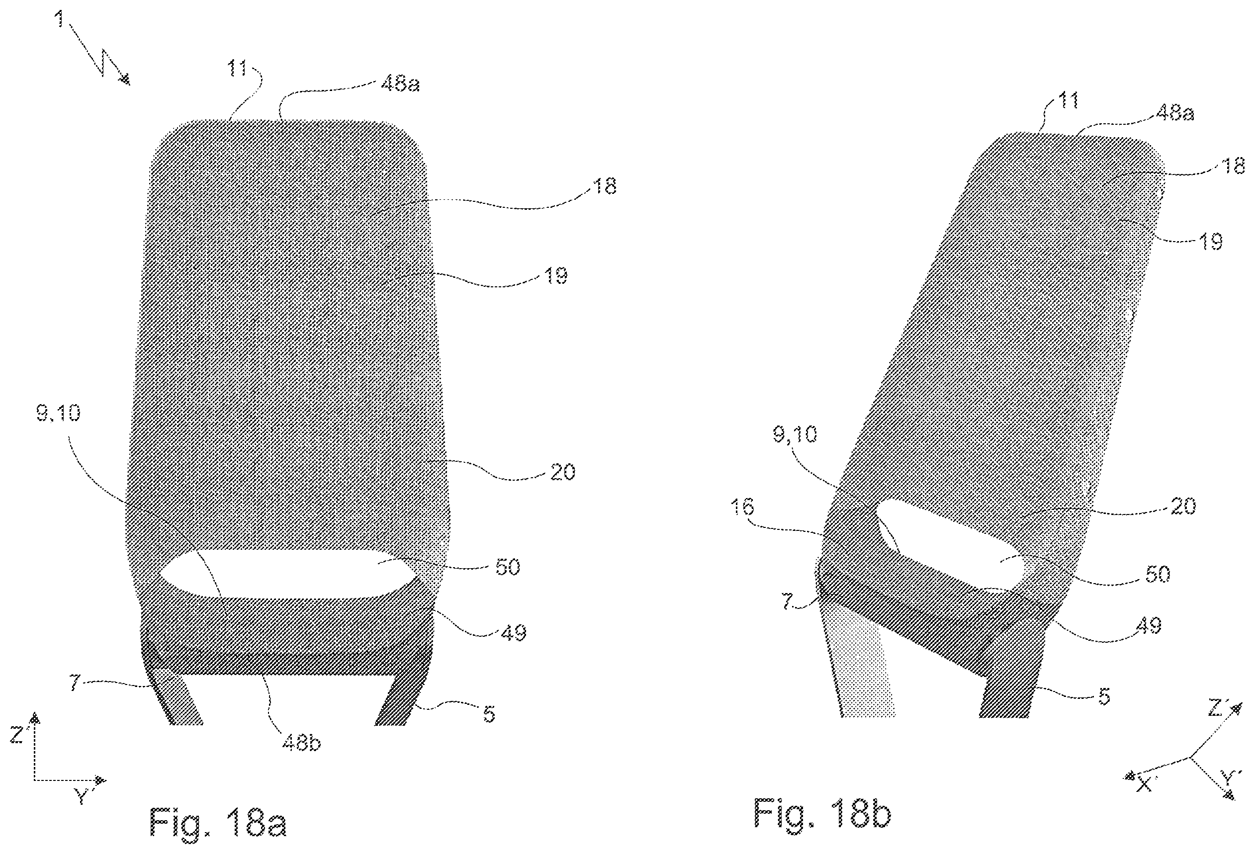 Patent US12611969 Figure 17 – Seat arrangement for a means of transport