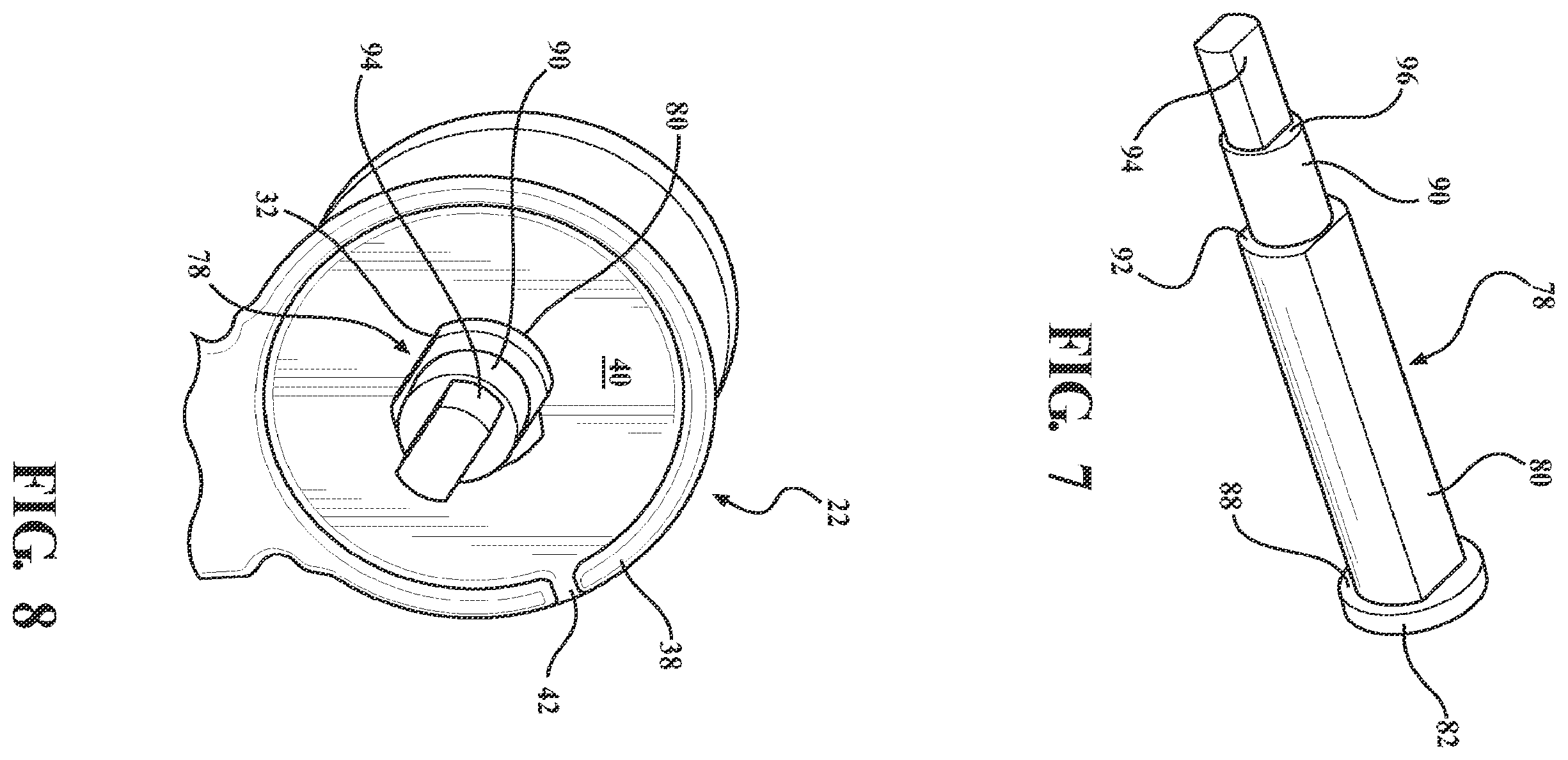 Patent US12611970 Figure 6 – Remote handle assembly