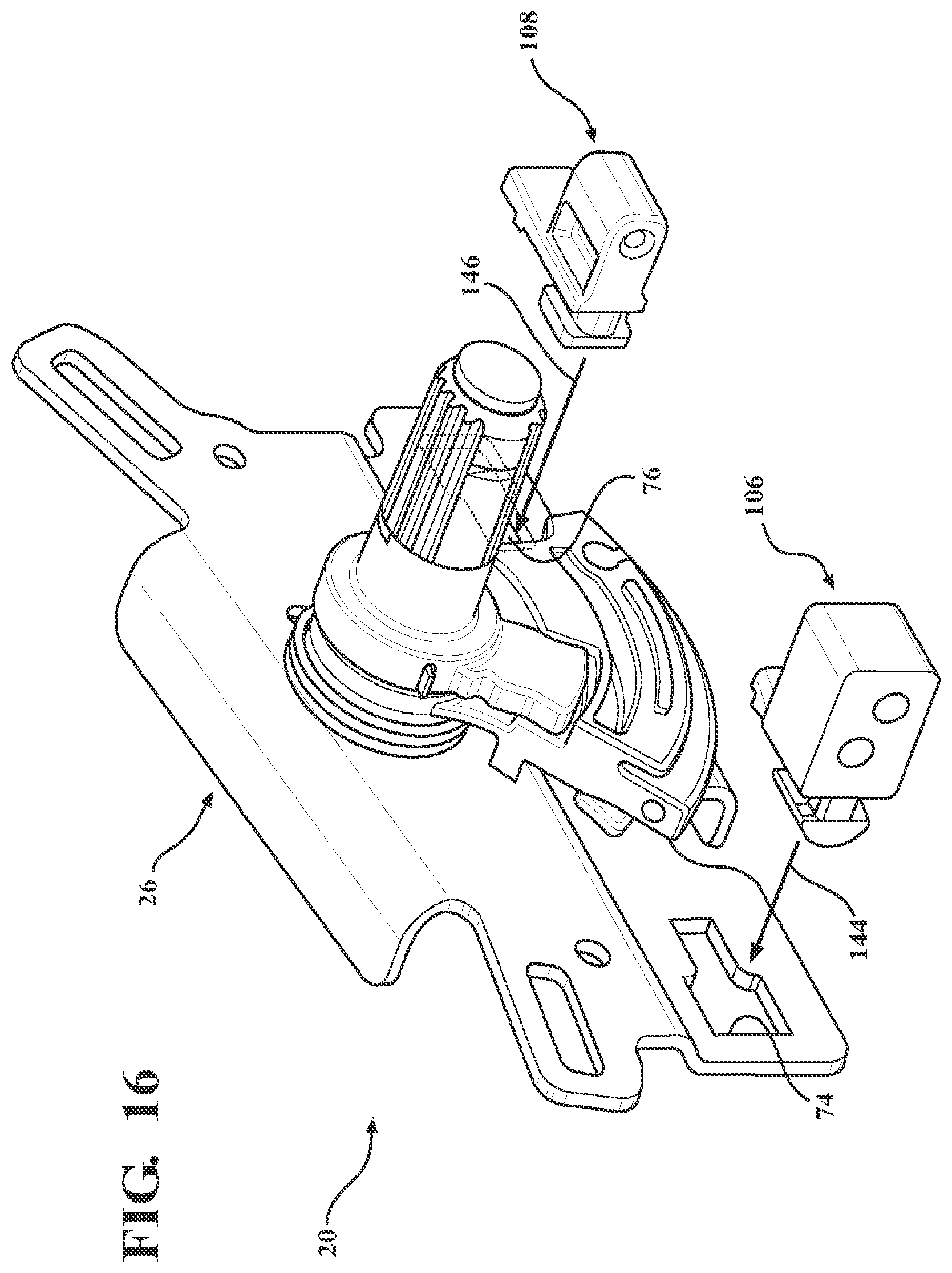 Patent US12611970 Figure 10 – Remote handle assembly