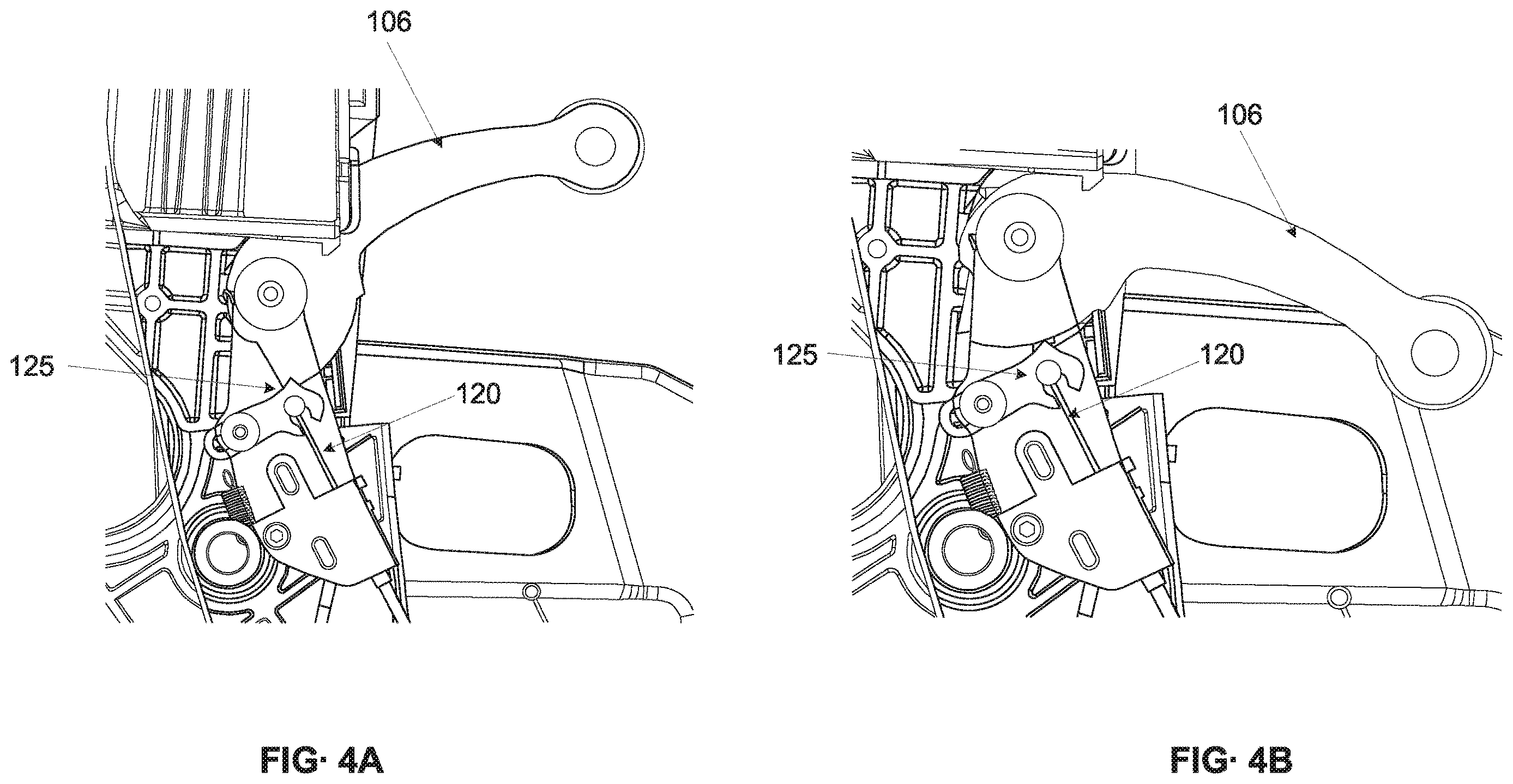 Patent US12611971 Figure 5 – Car seat with obstructing element