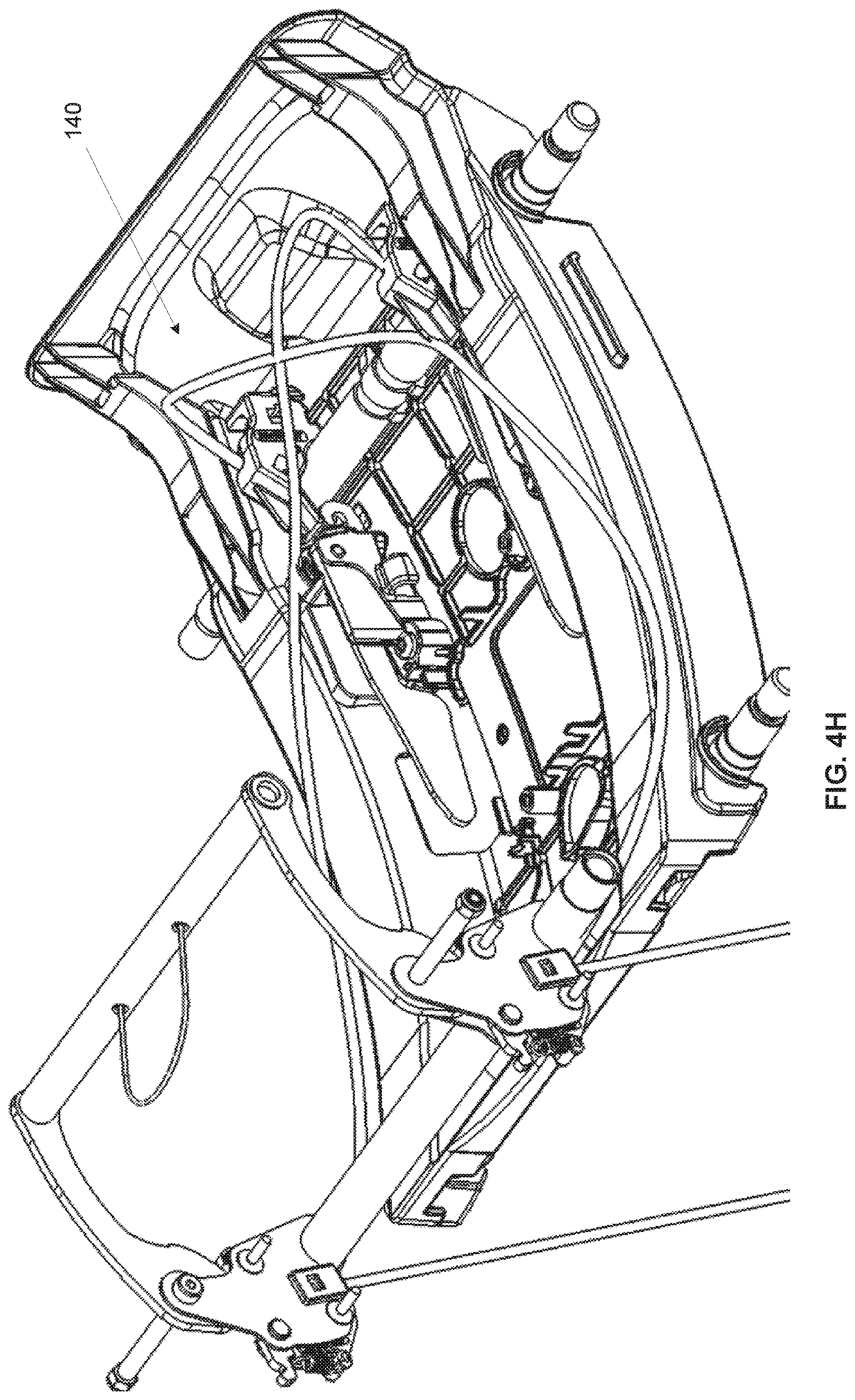 Patent US12611971 Figure 9 – Car seat with obstructing element