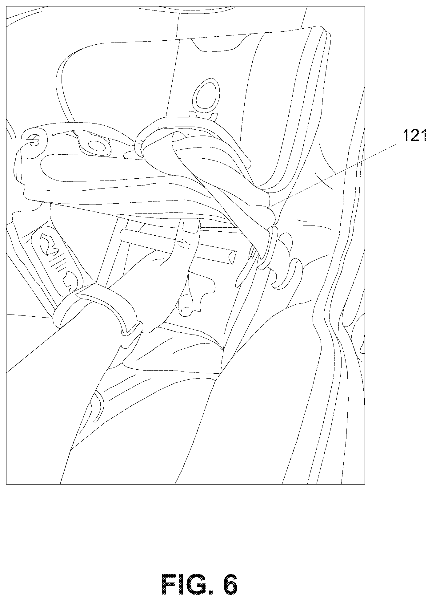 Patent US12611971 Figure 11 – Car seat with obstructing element