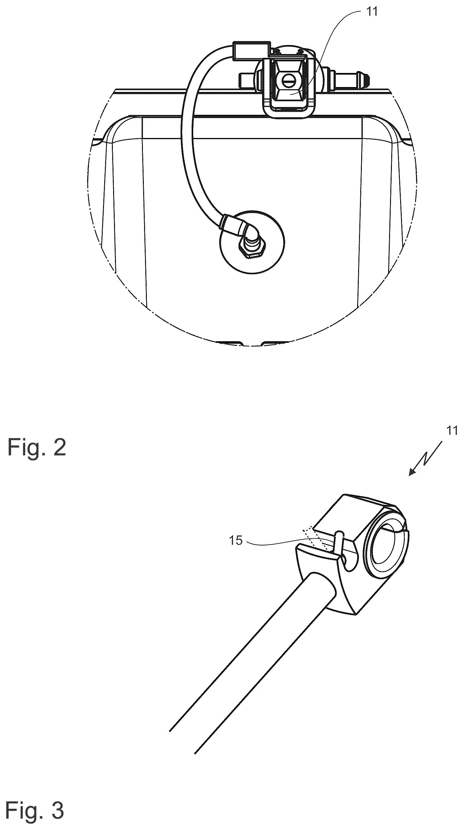 Patent US12611974 Figure 2 – Vehicle seat with air spring and damper element