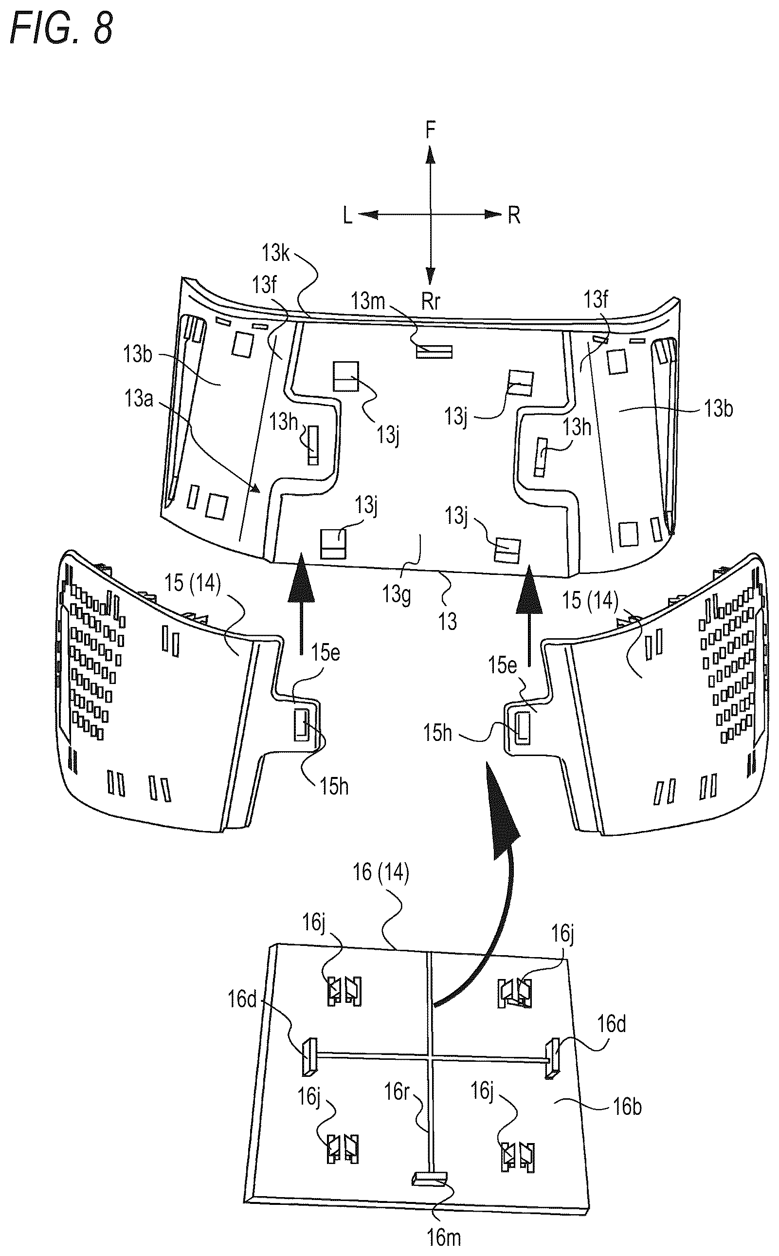 Patent US12611976 Figure 8 – Head rest