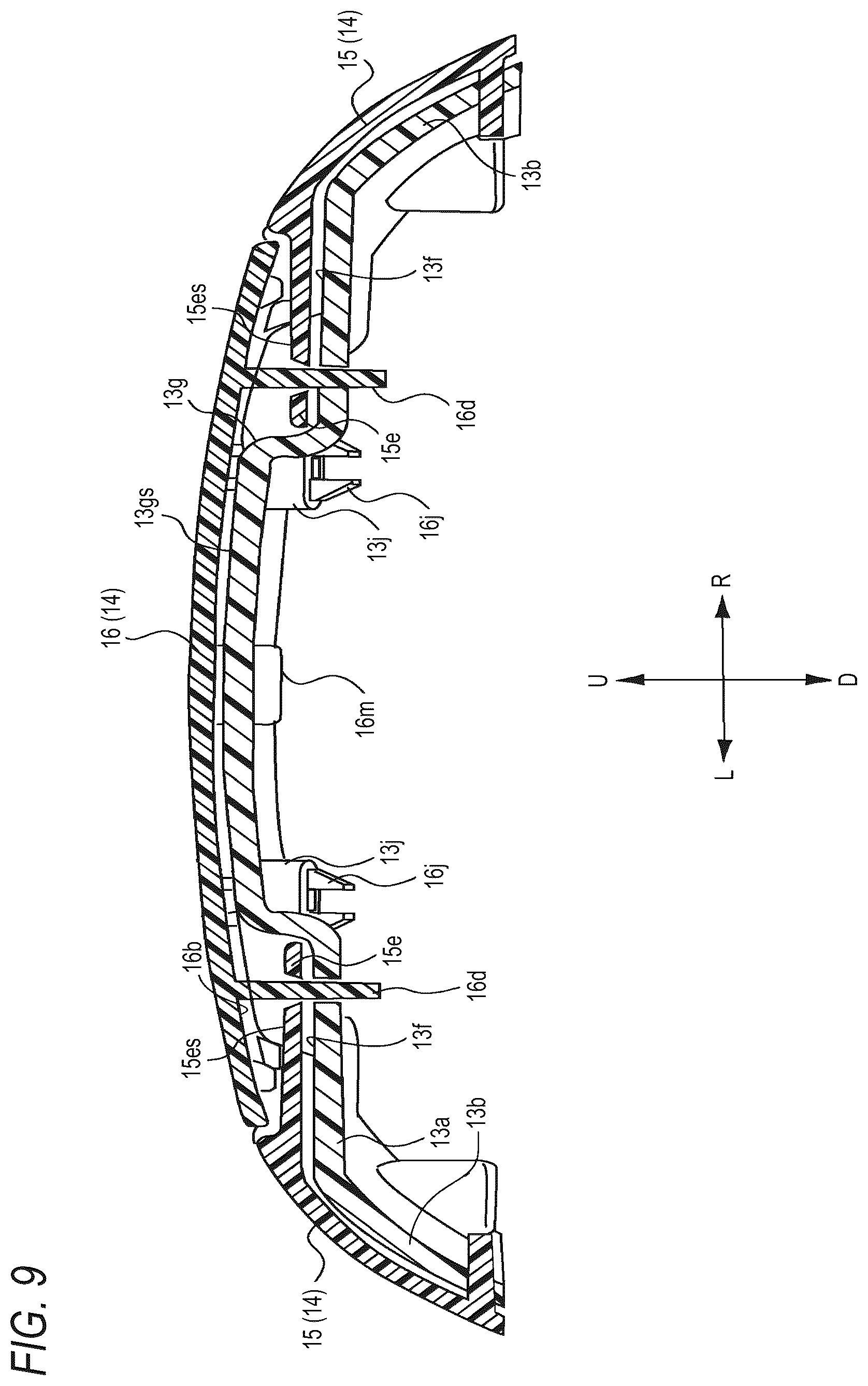 Patent US12611976 Figure 9 – Head rest