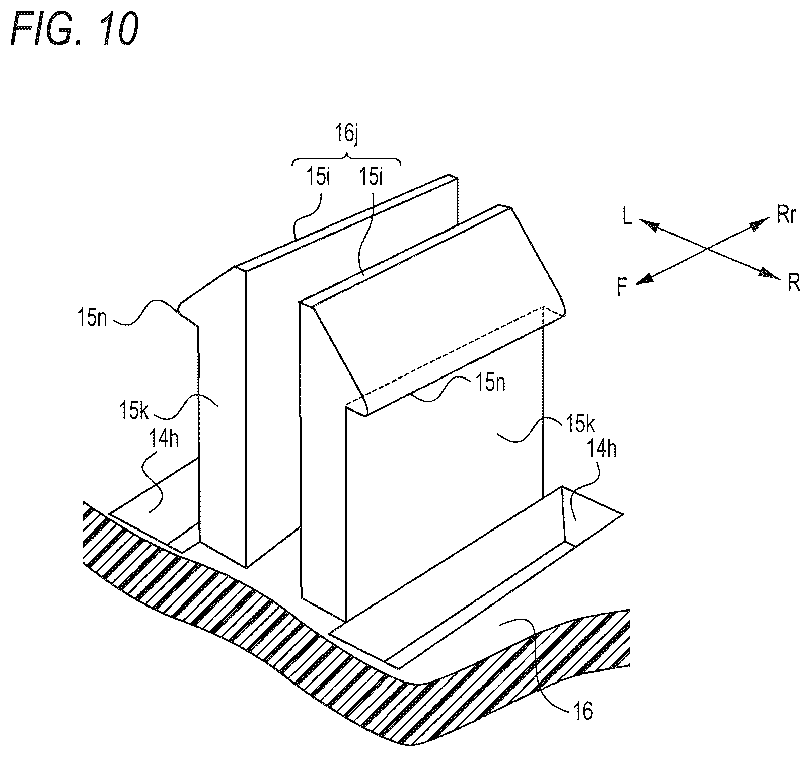 Patent US12611976 Figure 10 – Head rest