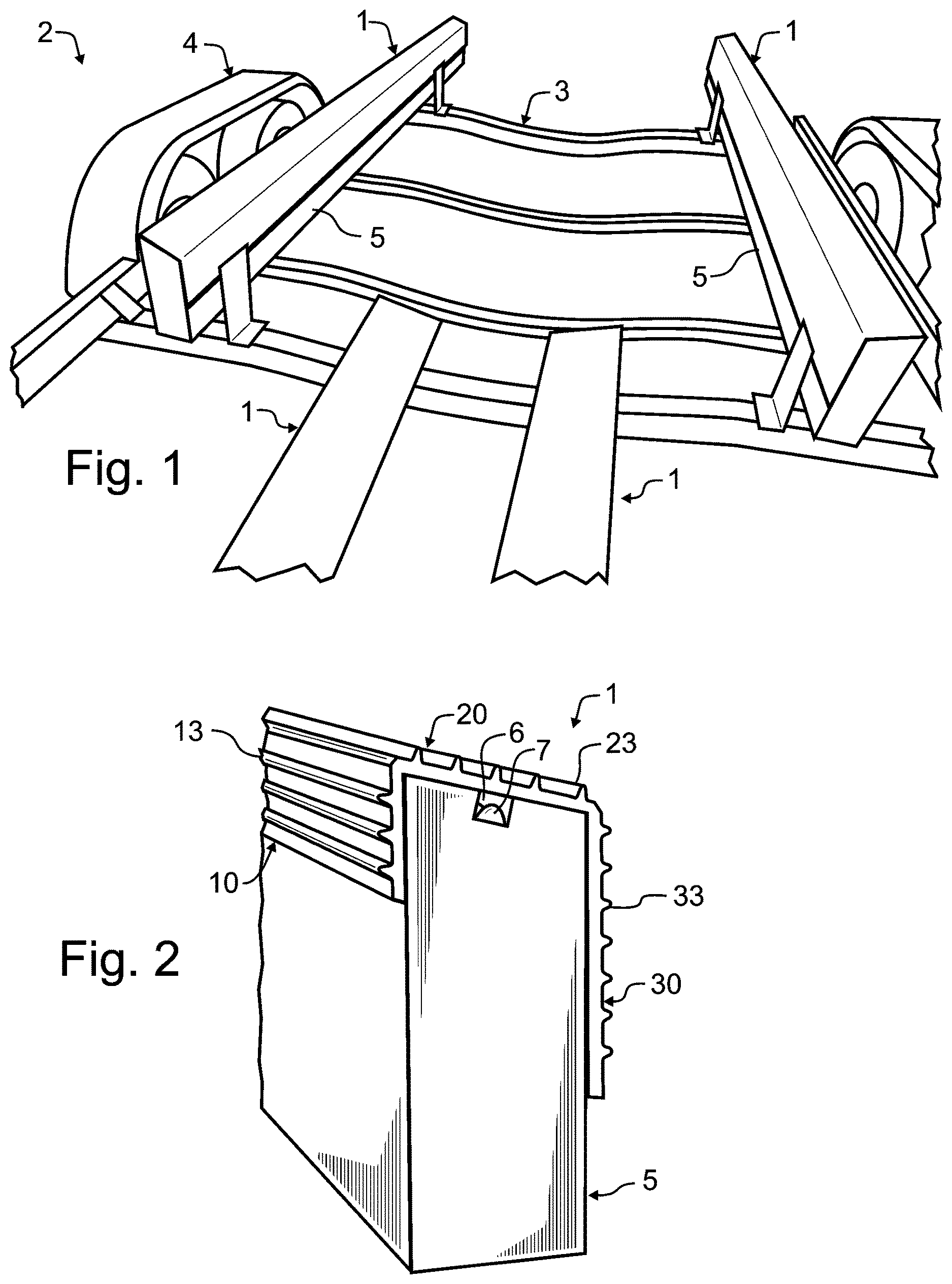 Patent US12611978 Figure 1 – Translucent bunk cover