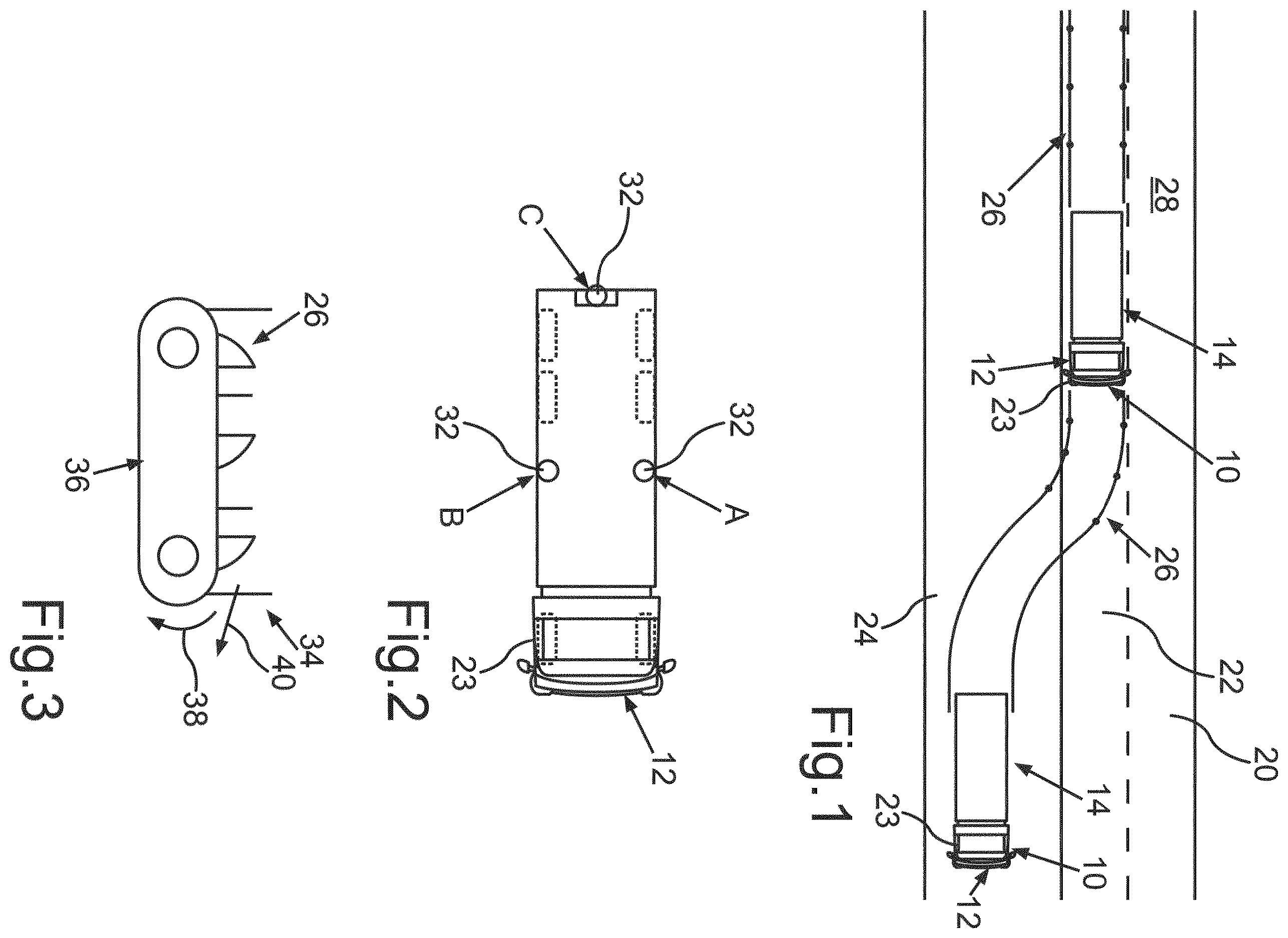 Patent US12611981 — Safety system for an autonomous vehicle, and method for operating a safety system of an autonomous vehicle — Figure 1