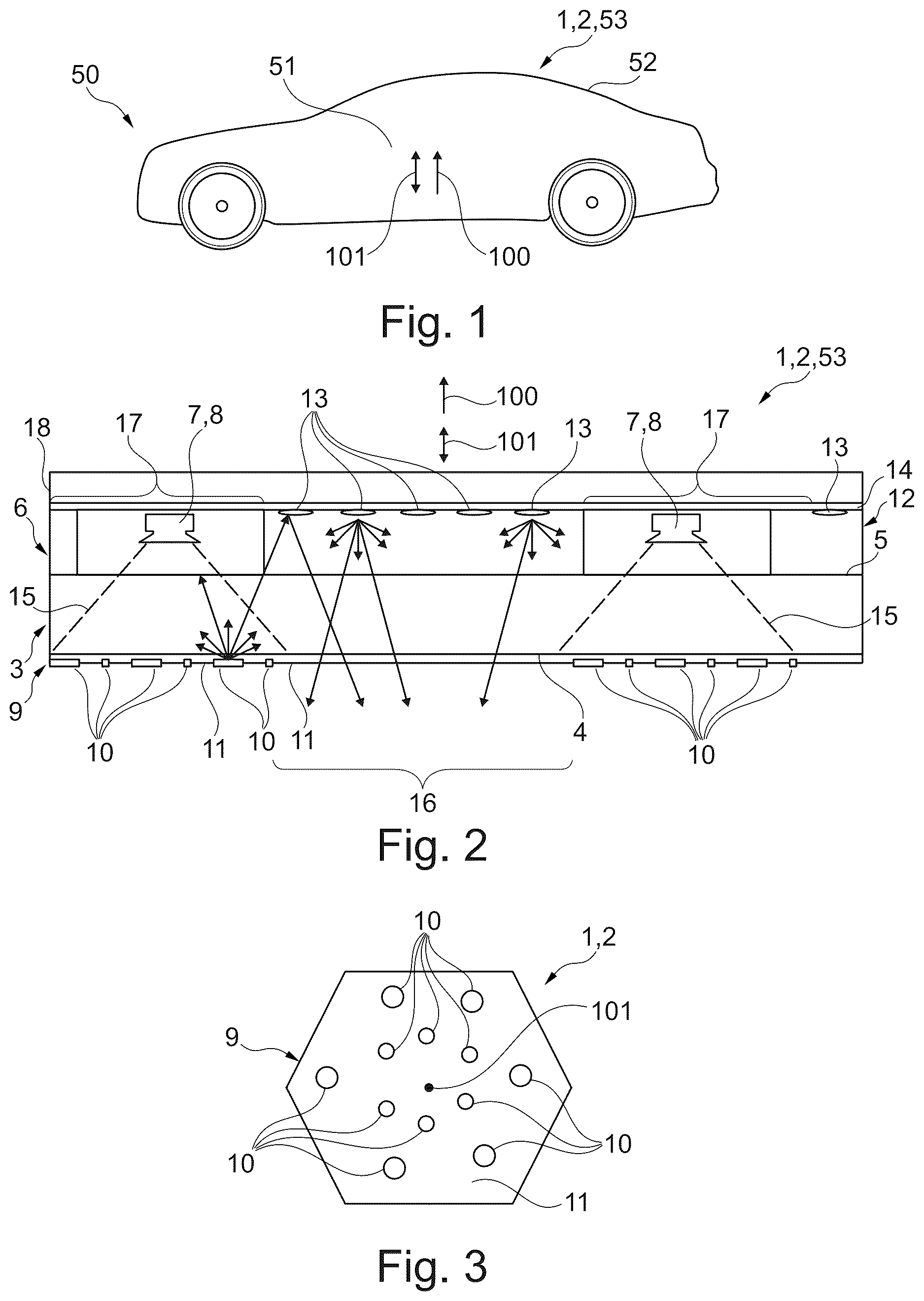 Patent US12611984 — Windowpane assembly for a motor vehicle — Figure 1