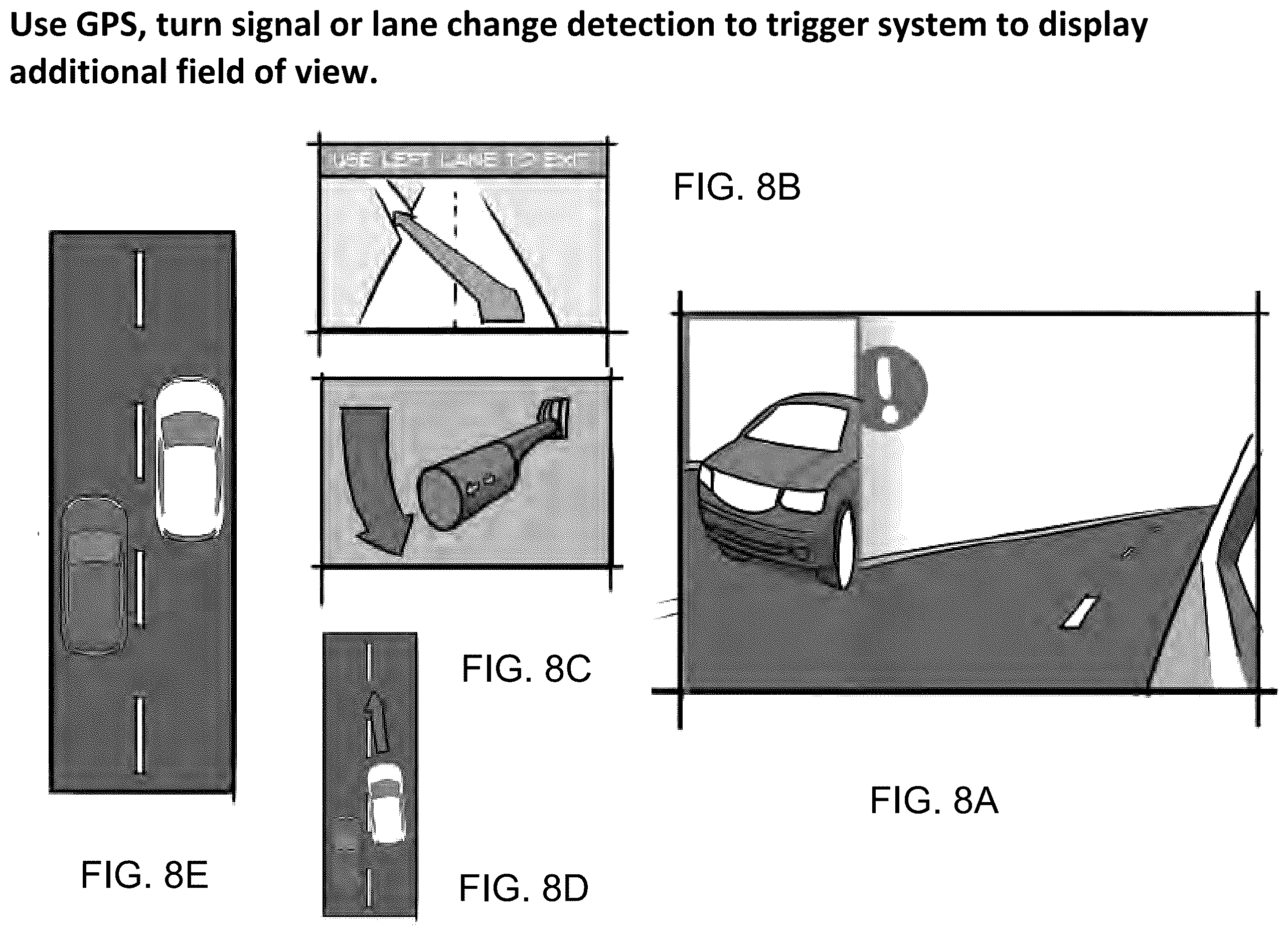 Patent US12611988 Figure 8 – Vehicular vision system with episodic display of video images showing approaching other vehicle