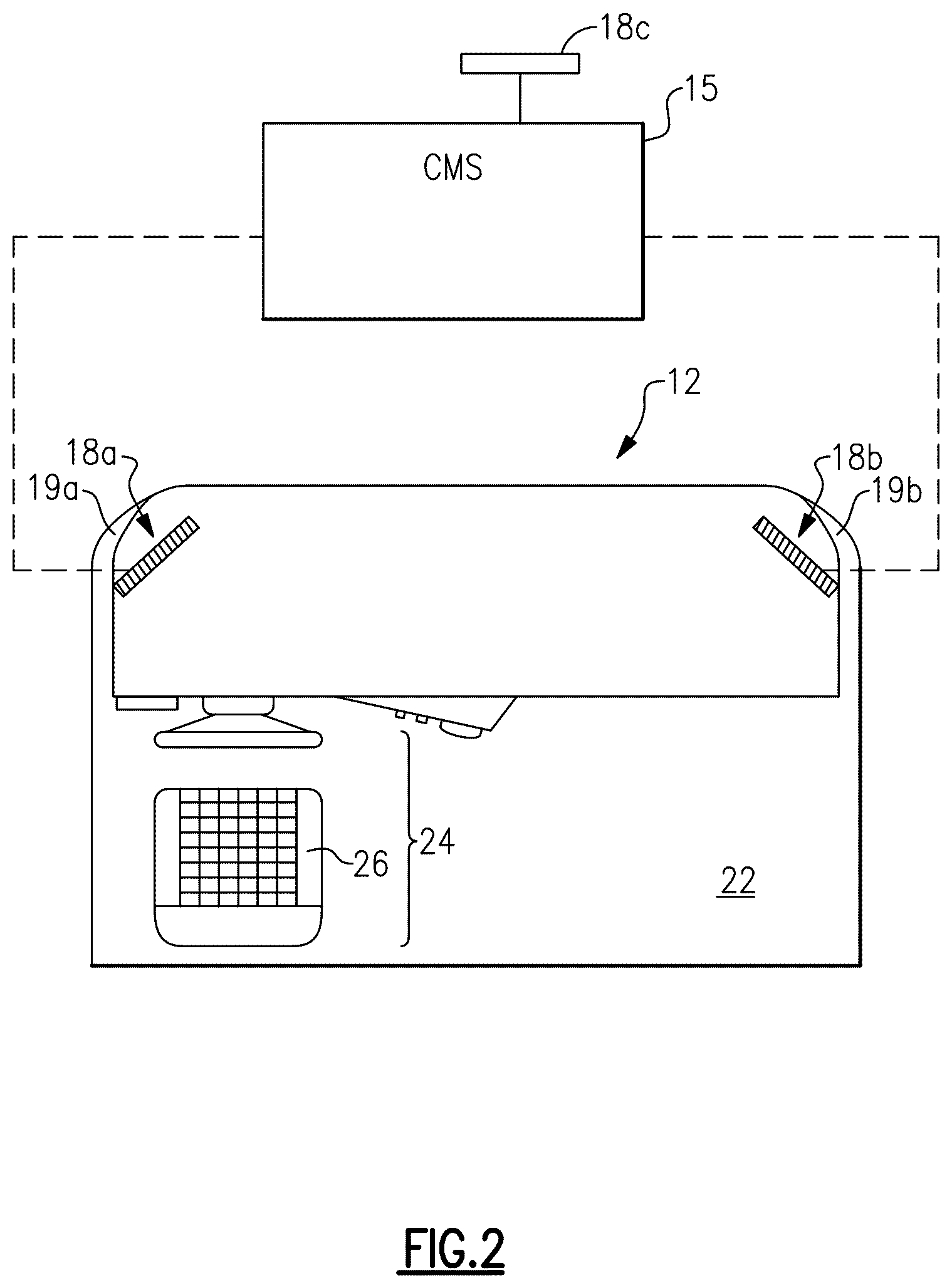 Patent US12611989 Figure 3 – Camera monitor system for commercial vehicles including wheel position estimation