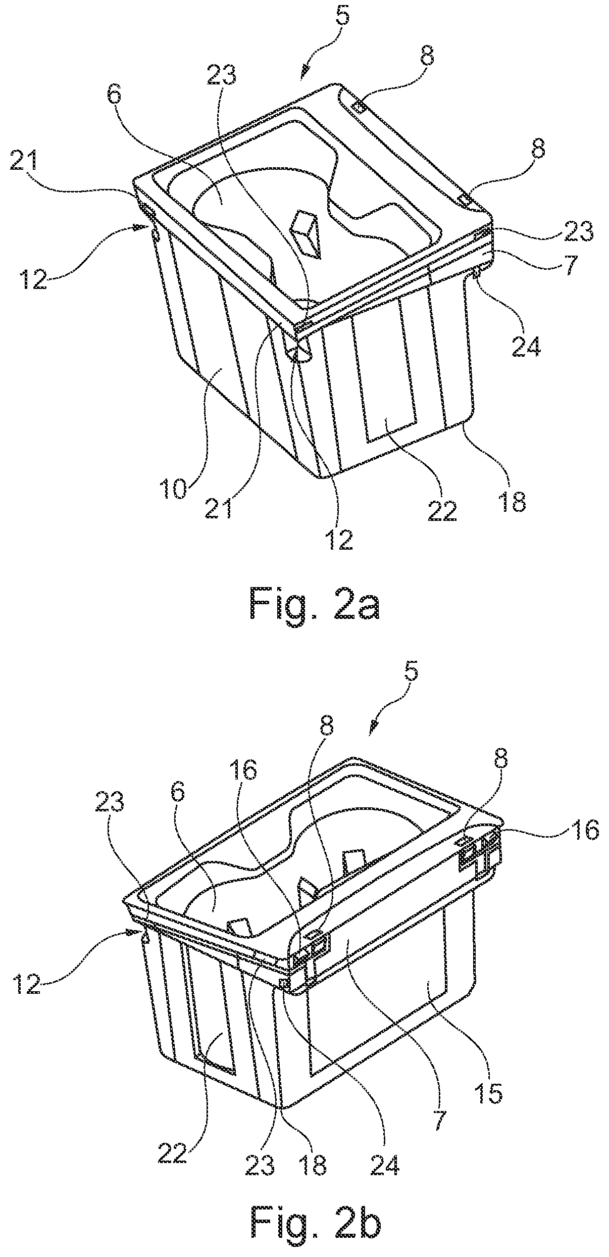 Patent US12611992 Figure 2 – Center console for a vehicle