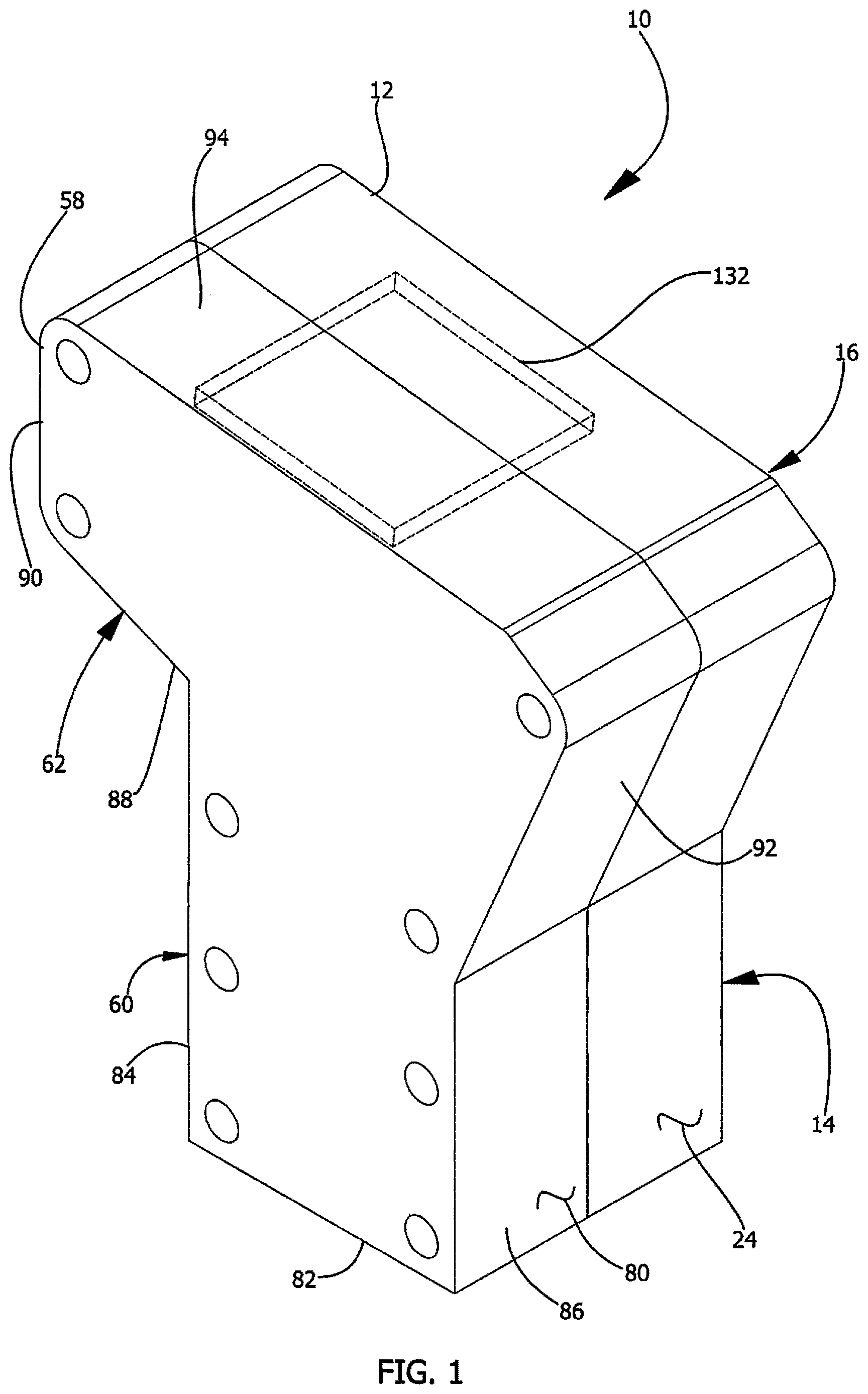 Patent US12611996 — Gearshift smartphone mount device — Figure 1