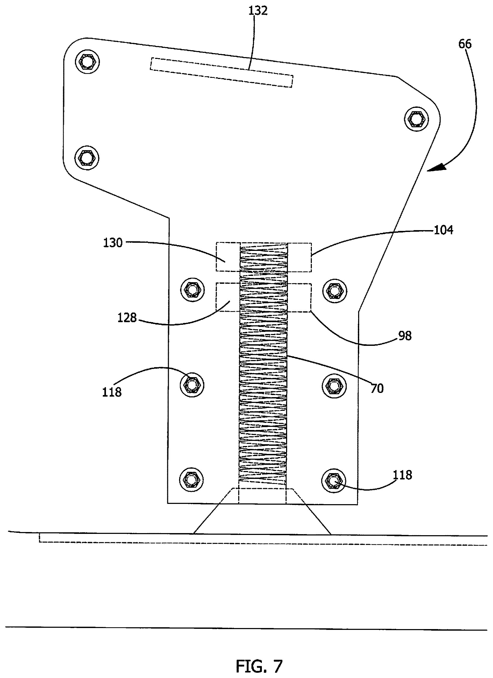 Patent US12611996 Figure 7 – Gearshift smartphone mount device